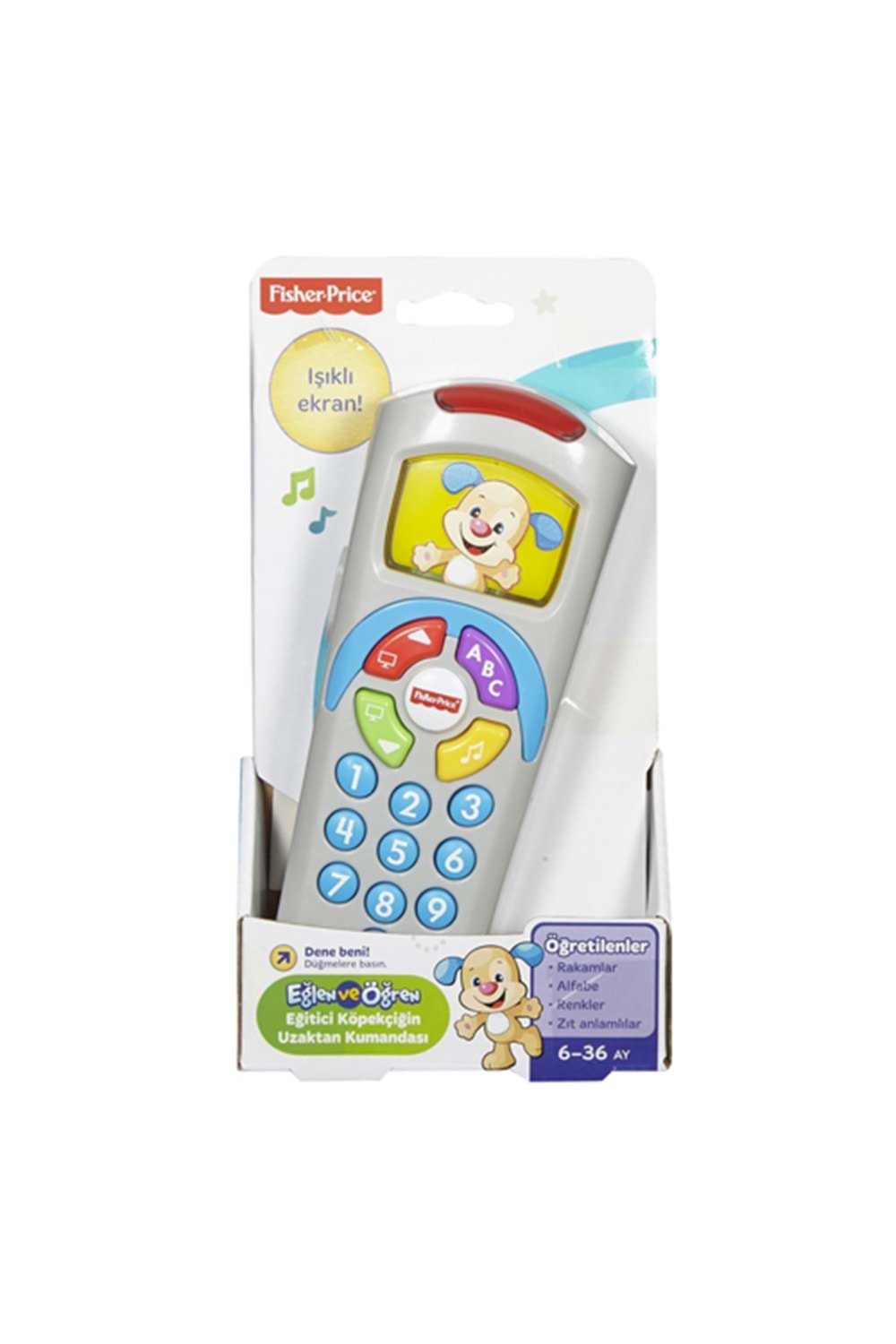 Fisher Price Eğitici Köpekçiğin Uzaktan Kumandası 6-36 ay DLK60