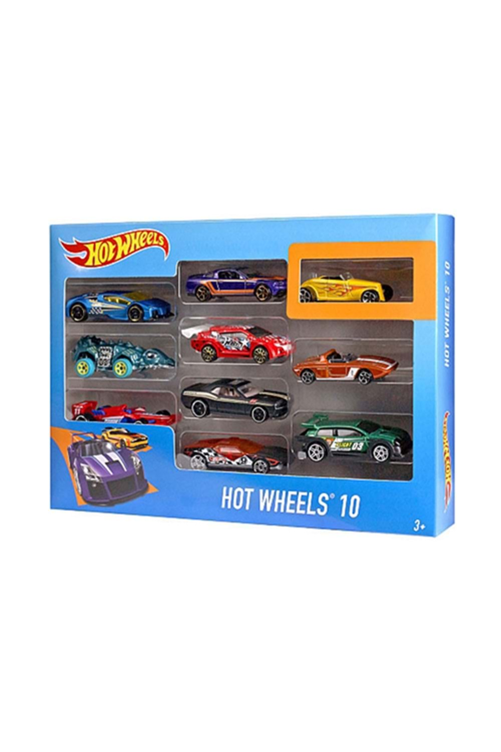 Hot Wheels 10 lu Araba 54886