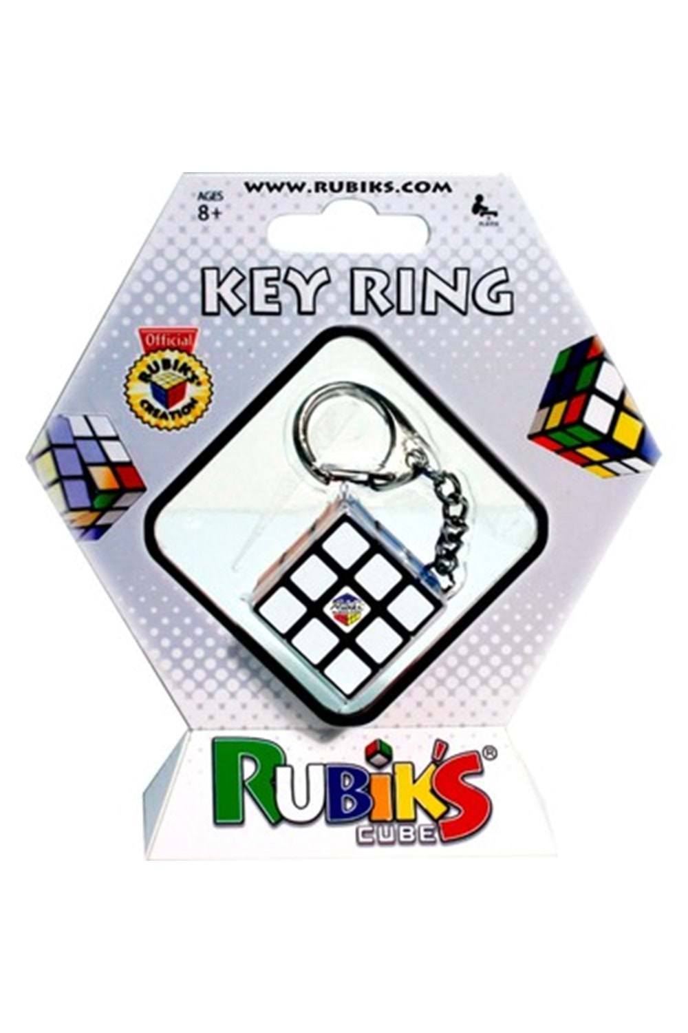 Rubiks Cube Anahtarlık