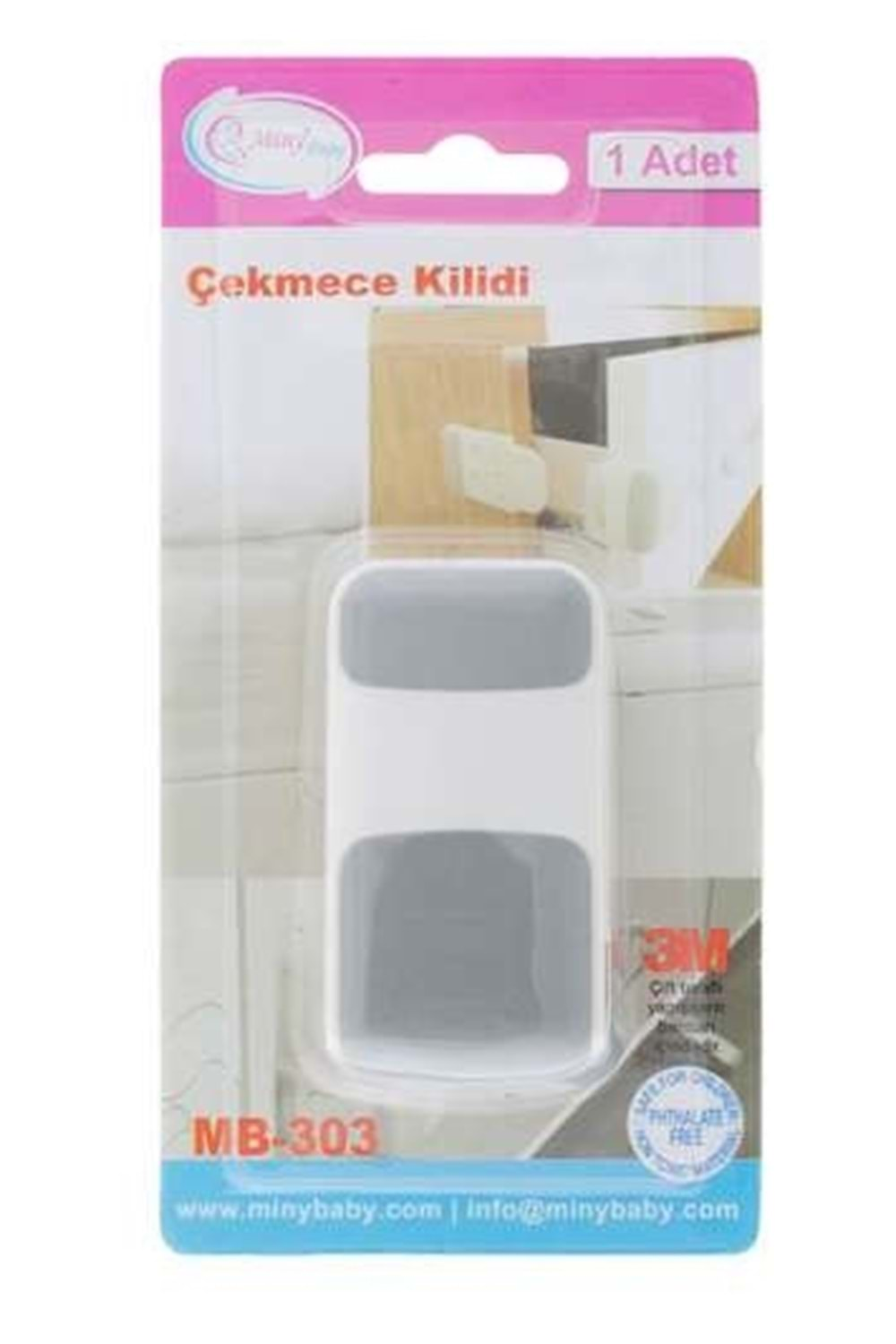 Miny Baby Çekmece Kilidi Tekli MB-303