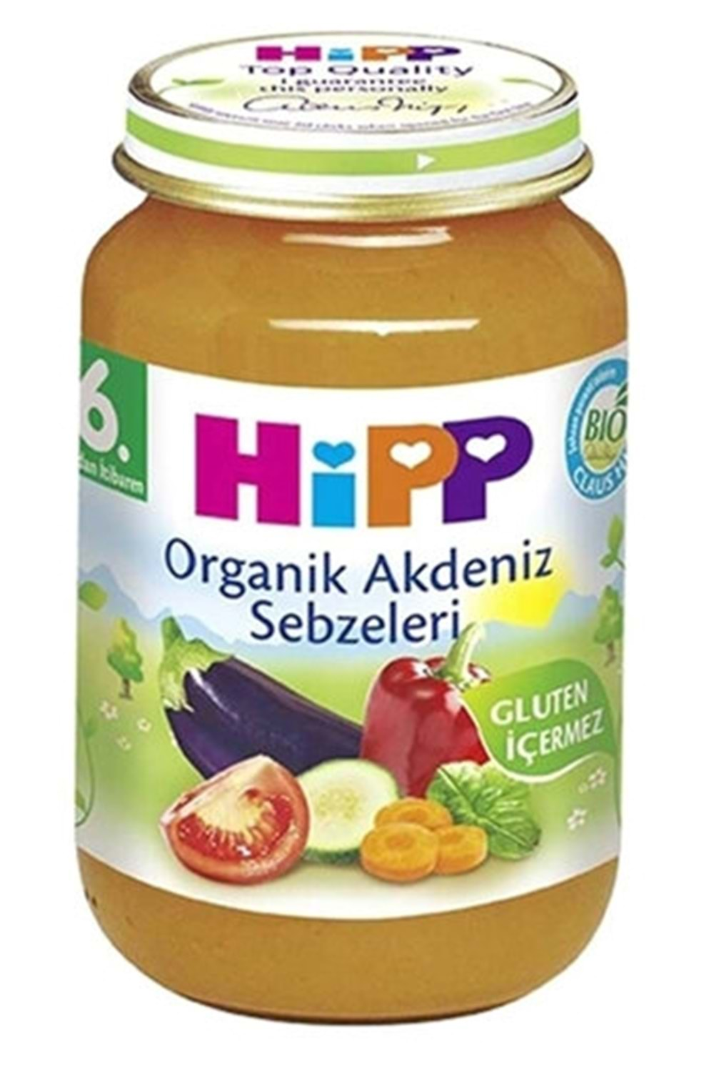 Hipp Organik Akdeniz Sebzeleri 6 Ay+ 190 g