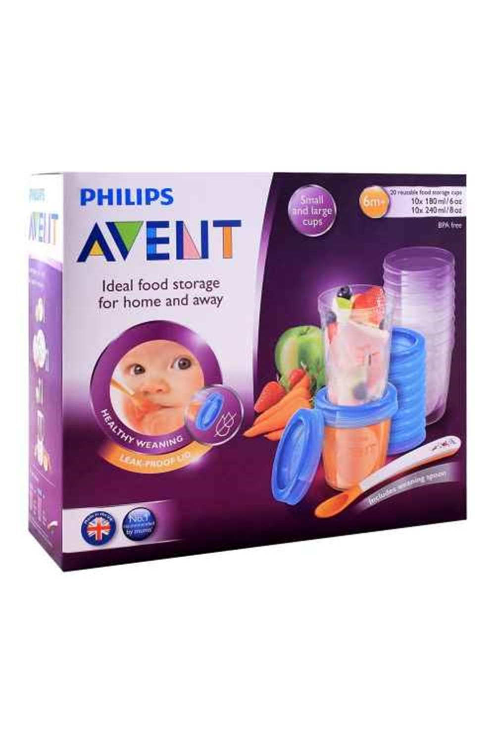 Avent Via Saklama Kabı 20 li SCF721/20