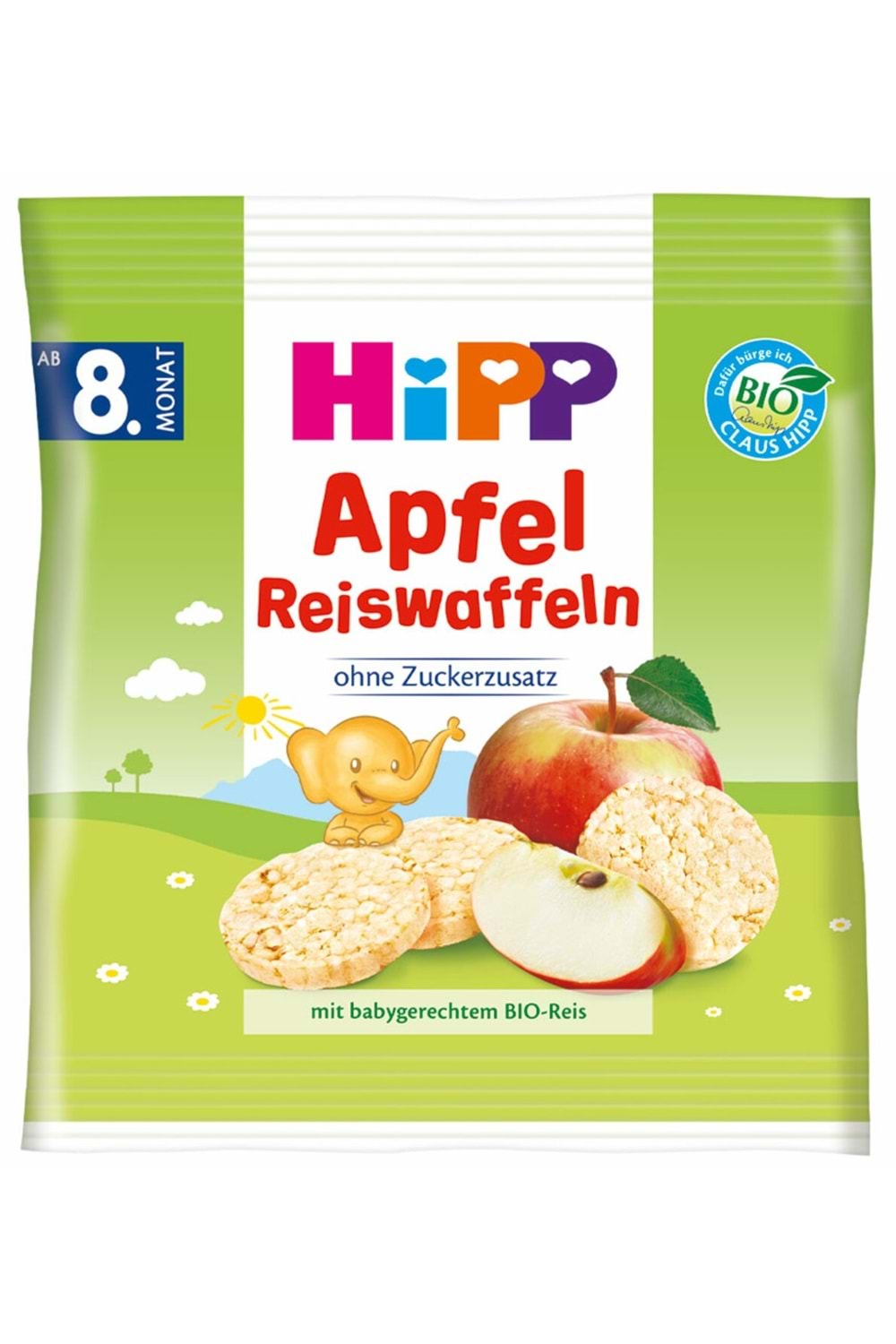 Hipp Bebek Gofreti Elmalı Pirinçli 30 gr