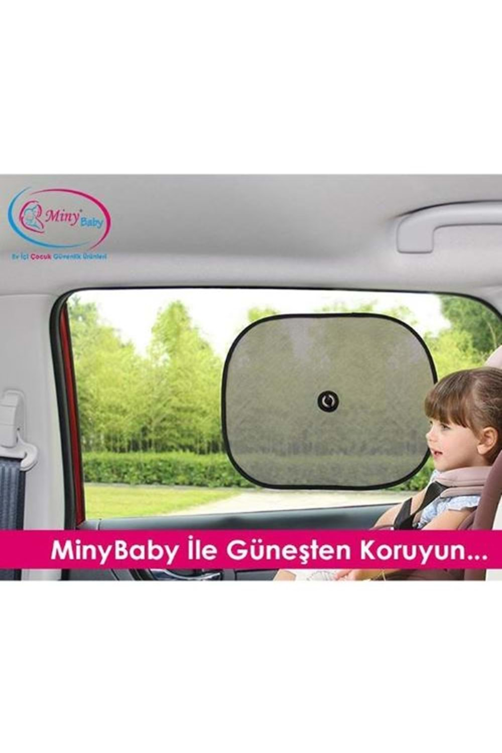 Miny Baby Araç Güneşliği 2 li MB-1005