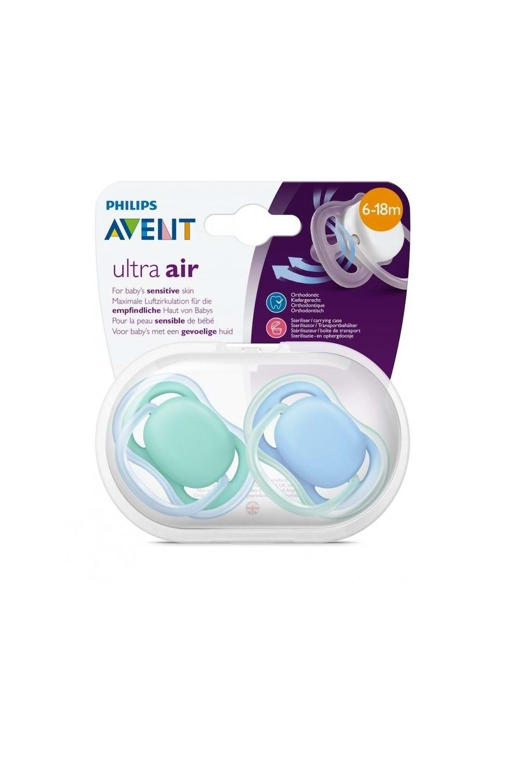 Avent Silikon Emzik Ultra Air 6-18 Ay SCF244/22