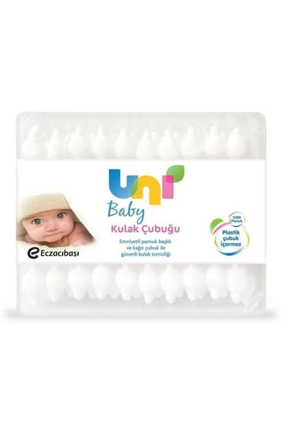 Uni Baby Kulak Çubuğu 60 Adet