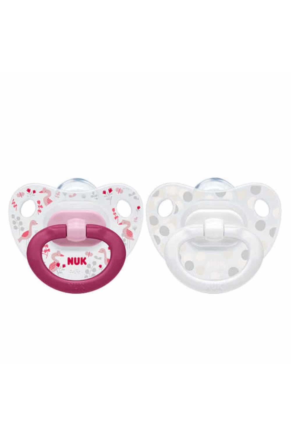 Nuk Happy Days Silikon İkili Emzik Kutulu No:1 0-6 ay