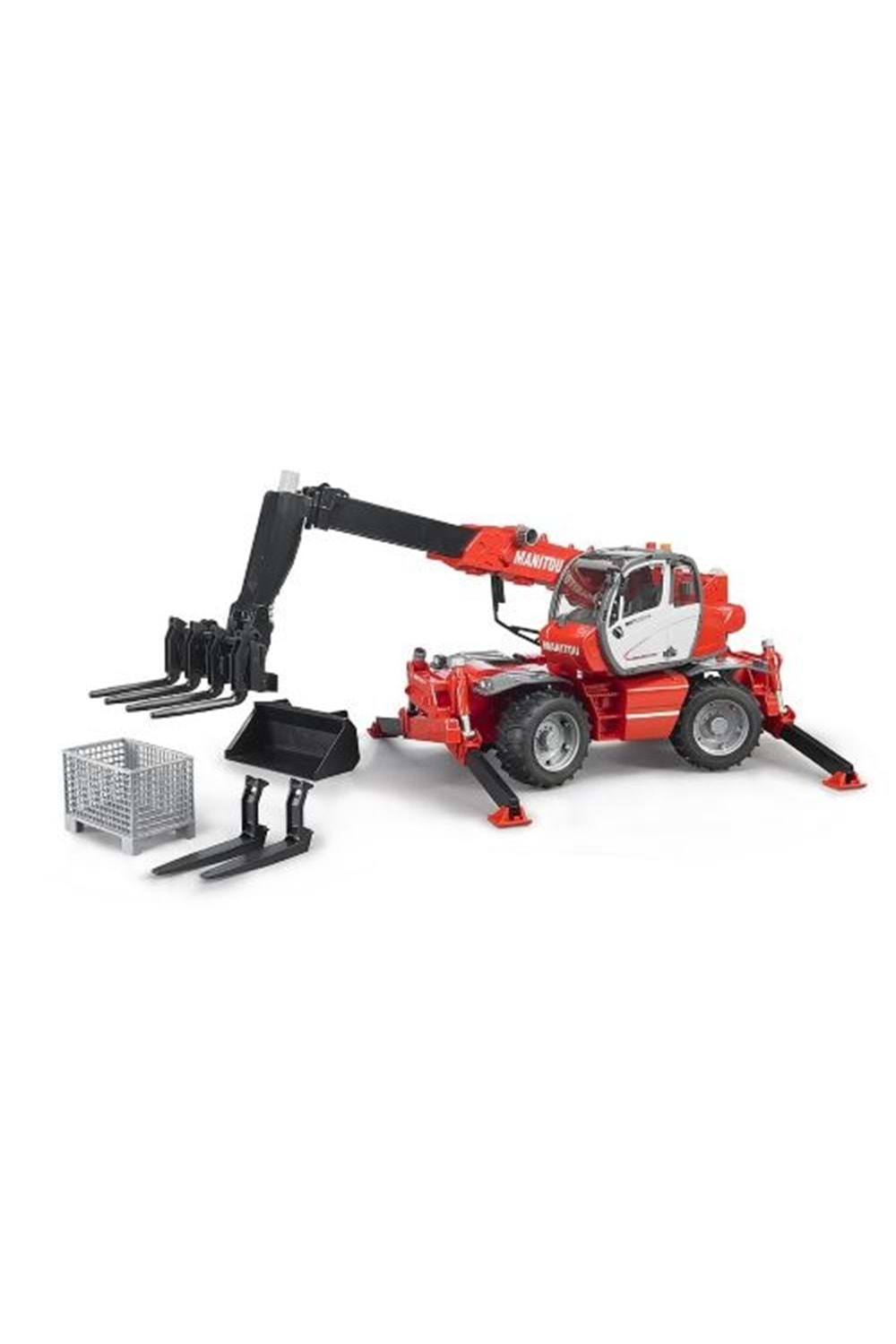 Bruder Manitou Mrt 2150 Teleskopik Forklift 02129