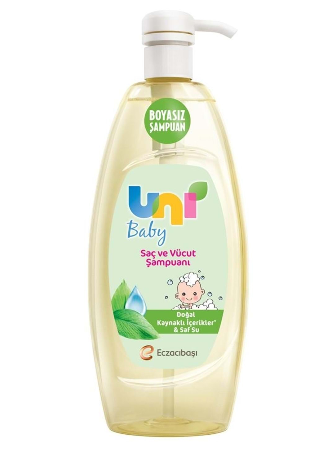 Uni Baby Saç ve Vücut Şampuanı 900ml