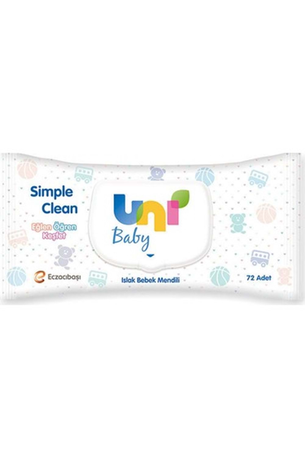 Uni Baby Simple Clean Islak Havlu 52 li