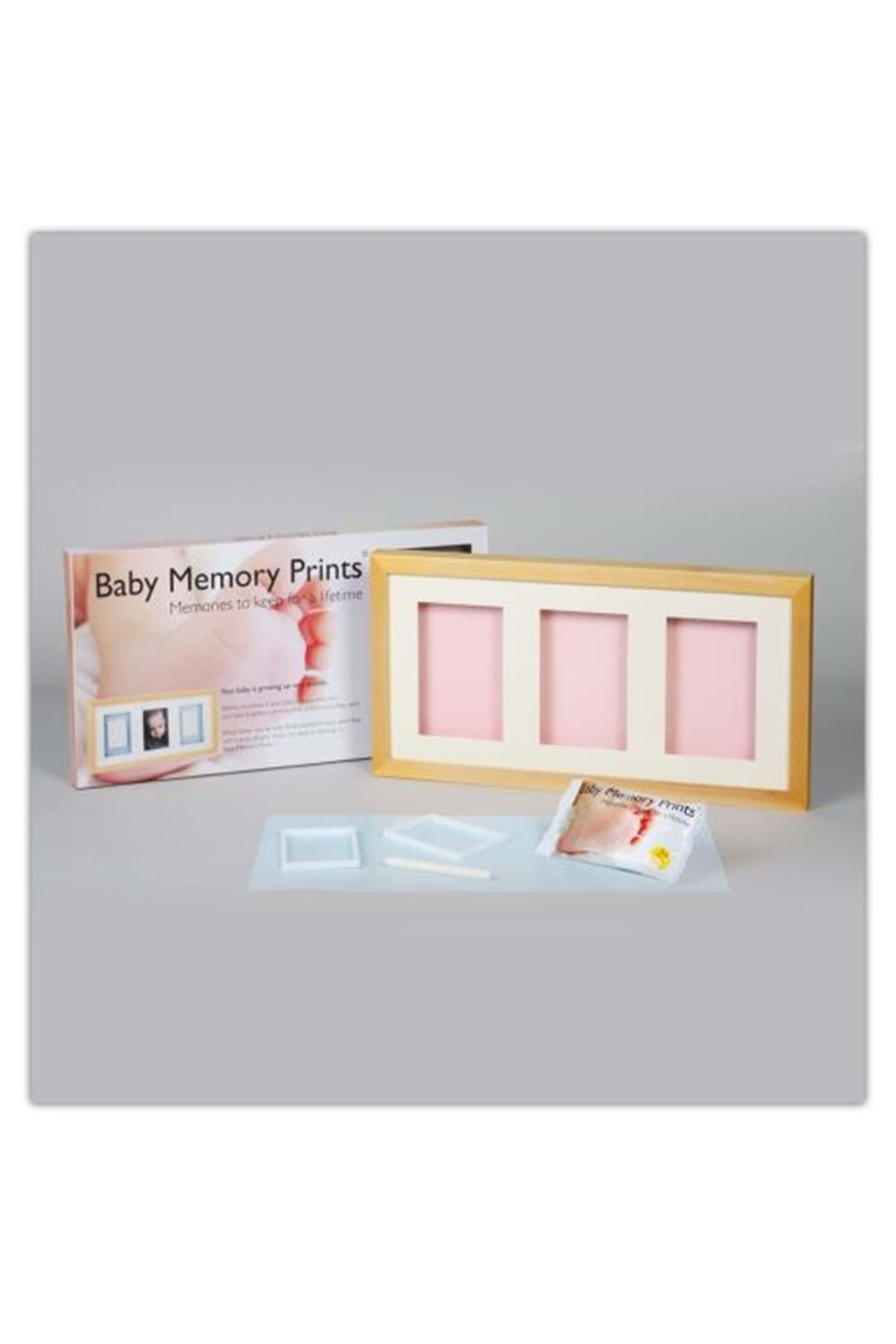 Baby Memory Prints Trio Çerçeve Naturel 052