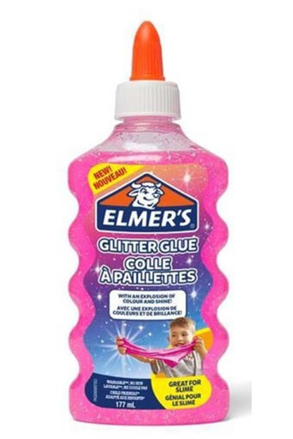 Elmers Simli Yapıştırıcı Pembe 177 ml 2077249