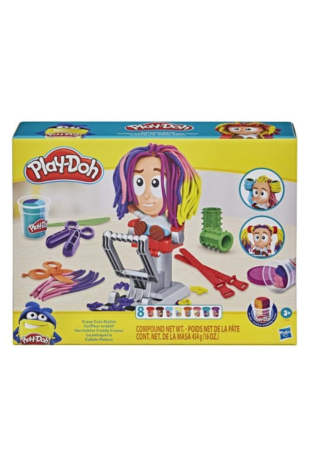 Play Doh Çılgın Kuaför F1260