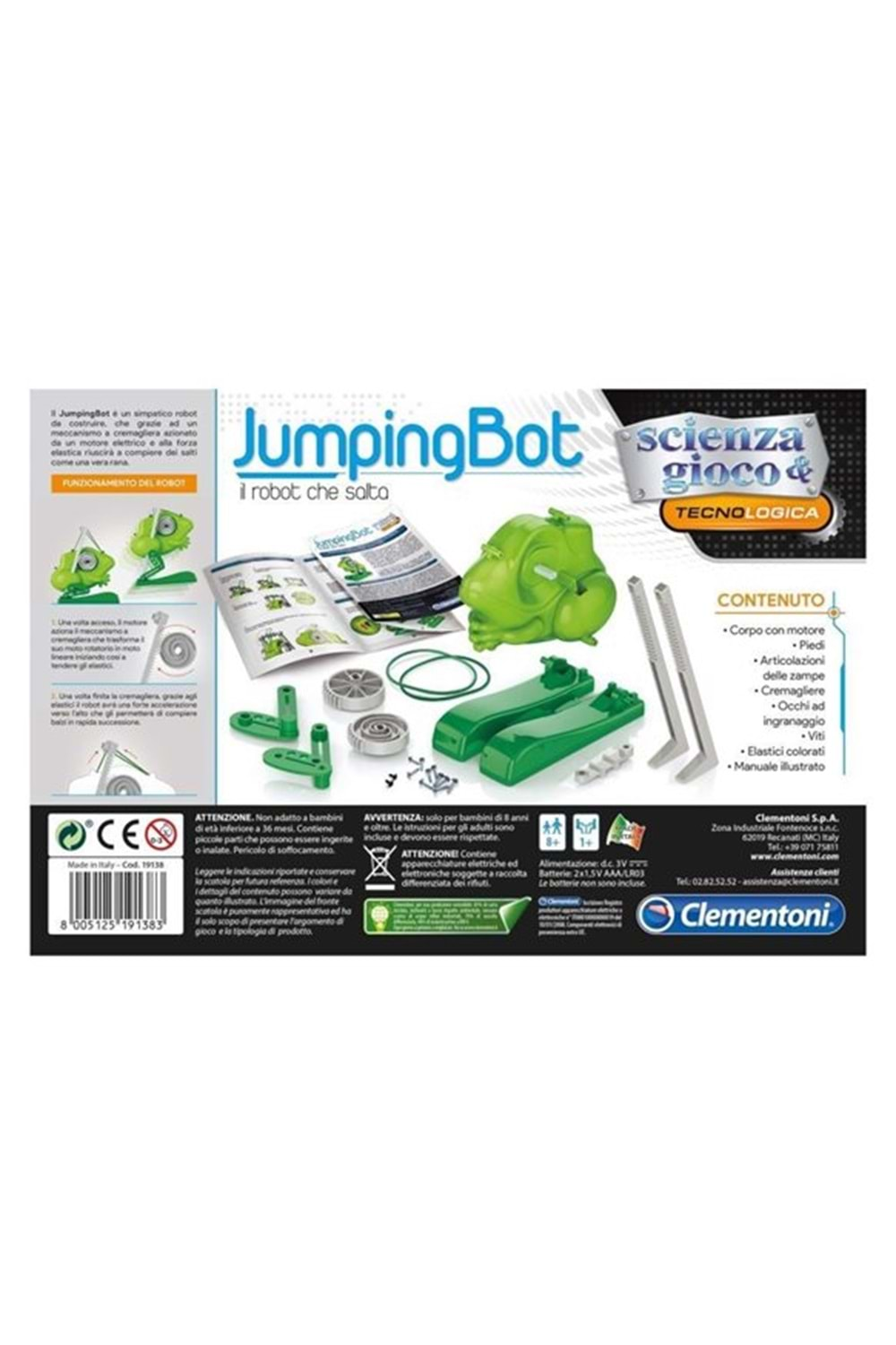 Clementoni Zıplayan Robot 8 Yaş+ 64956