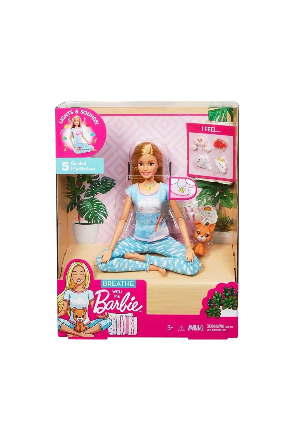 Barbie Nefes Egzersizi Bebeği GNK01