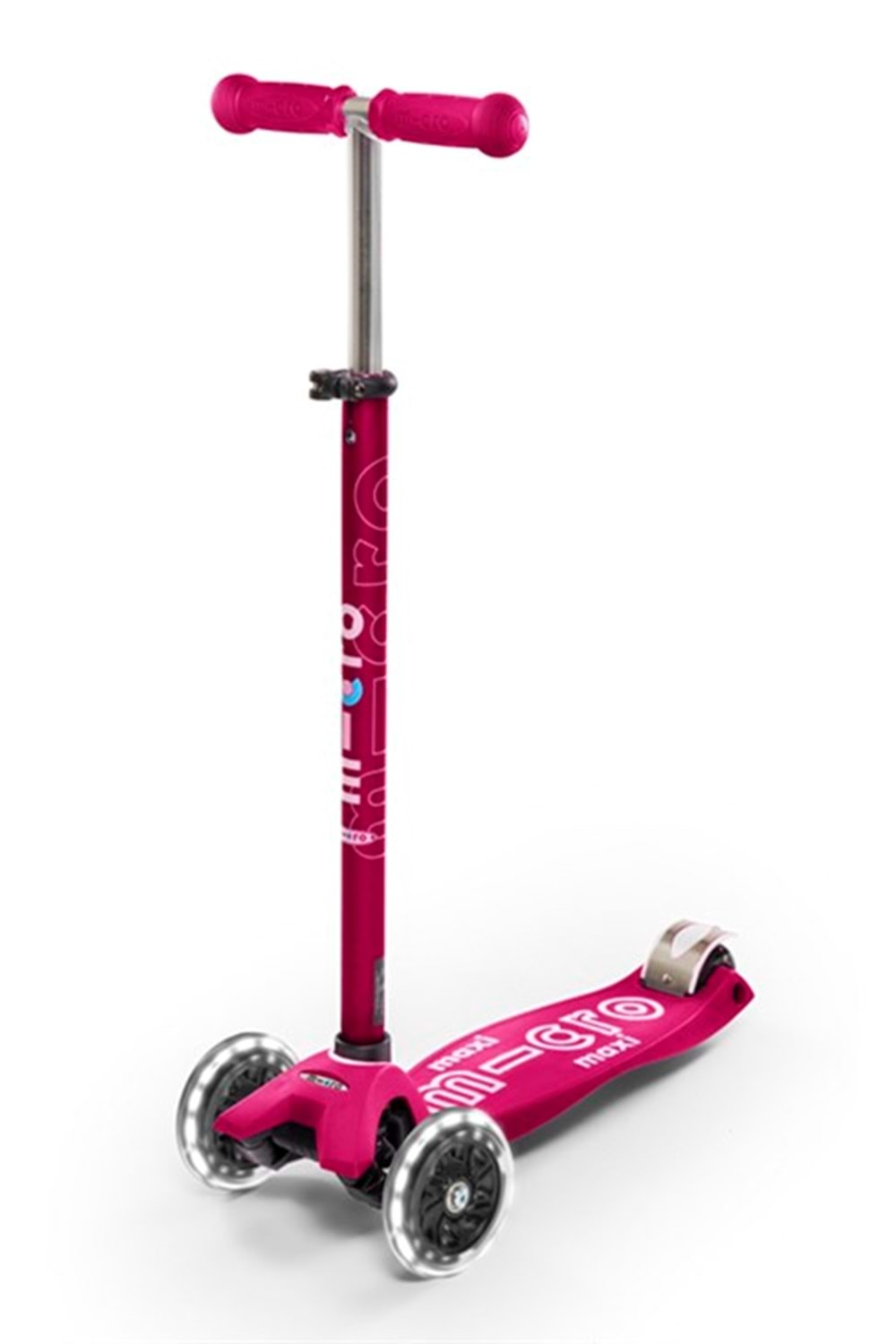 Micro Scooter Maxi Deluxe Pembe Işıklı Teker MMD077