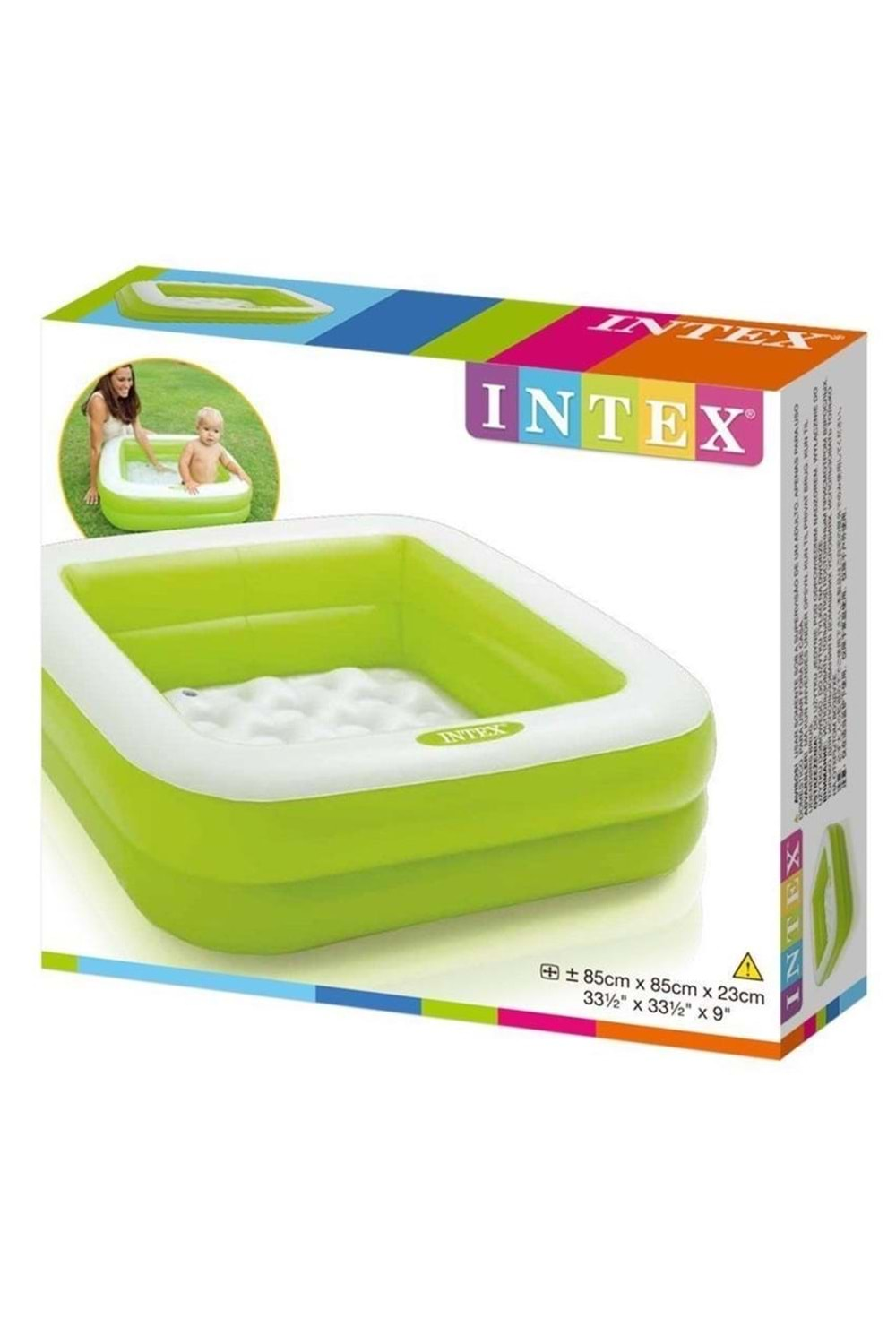 Intex Şişme Havuz 86 x 86 x 25 cm 57100NP