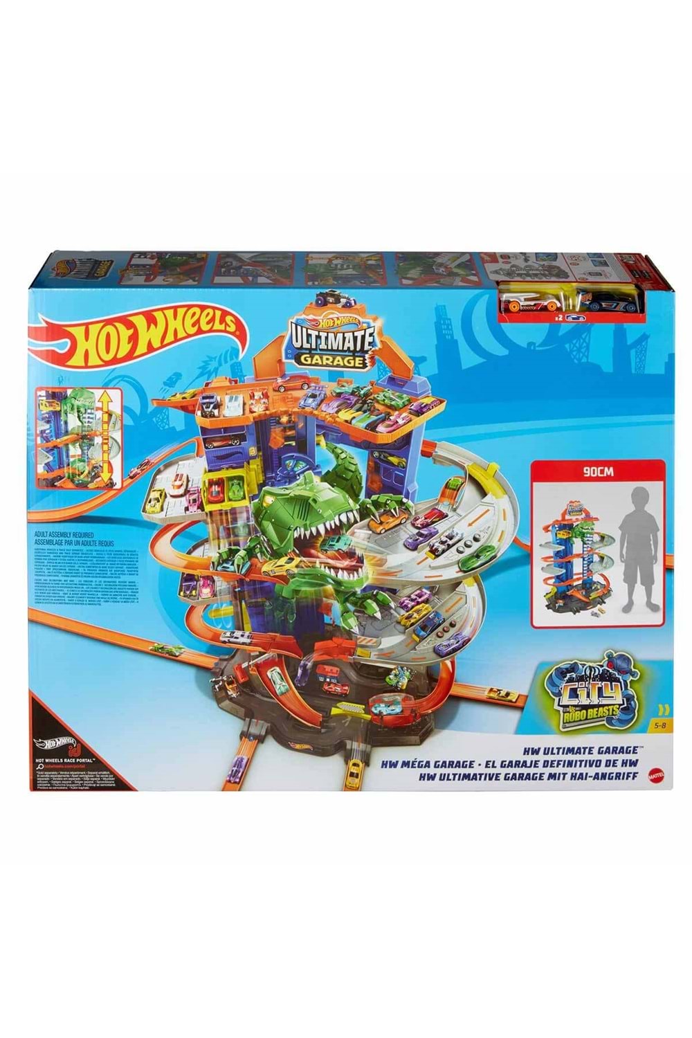 Hot Wheels Robotik T Rex Ultimate Garaj GJL14