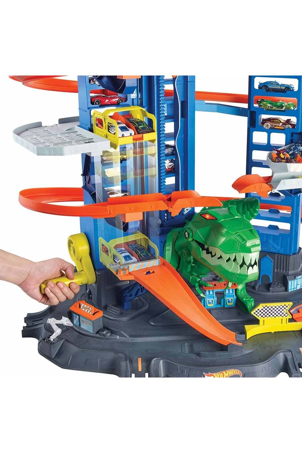 Hot Wheels Robotik T Rex Ultimate Garaj GJL14