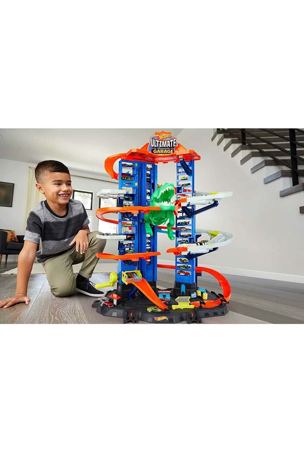 Hot Wheels Robotik T Rex Ultimate Garaj GJL14