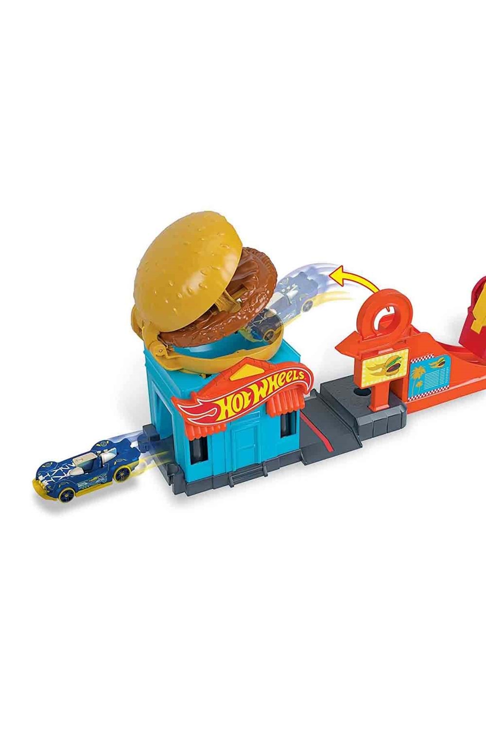 Hot Wheels Şehir Otoparkı Burger Dash GPD09