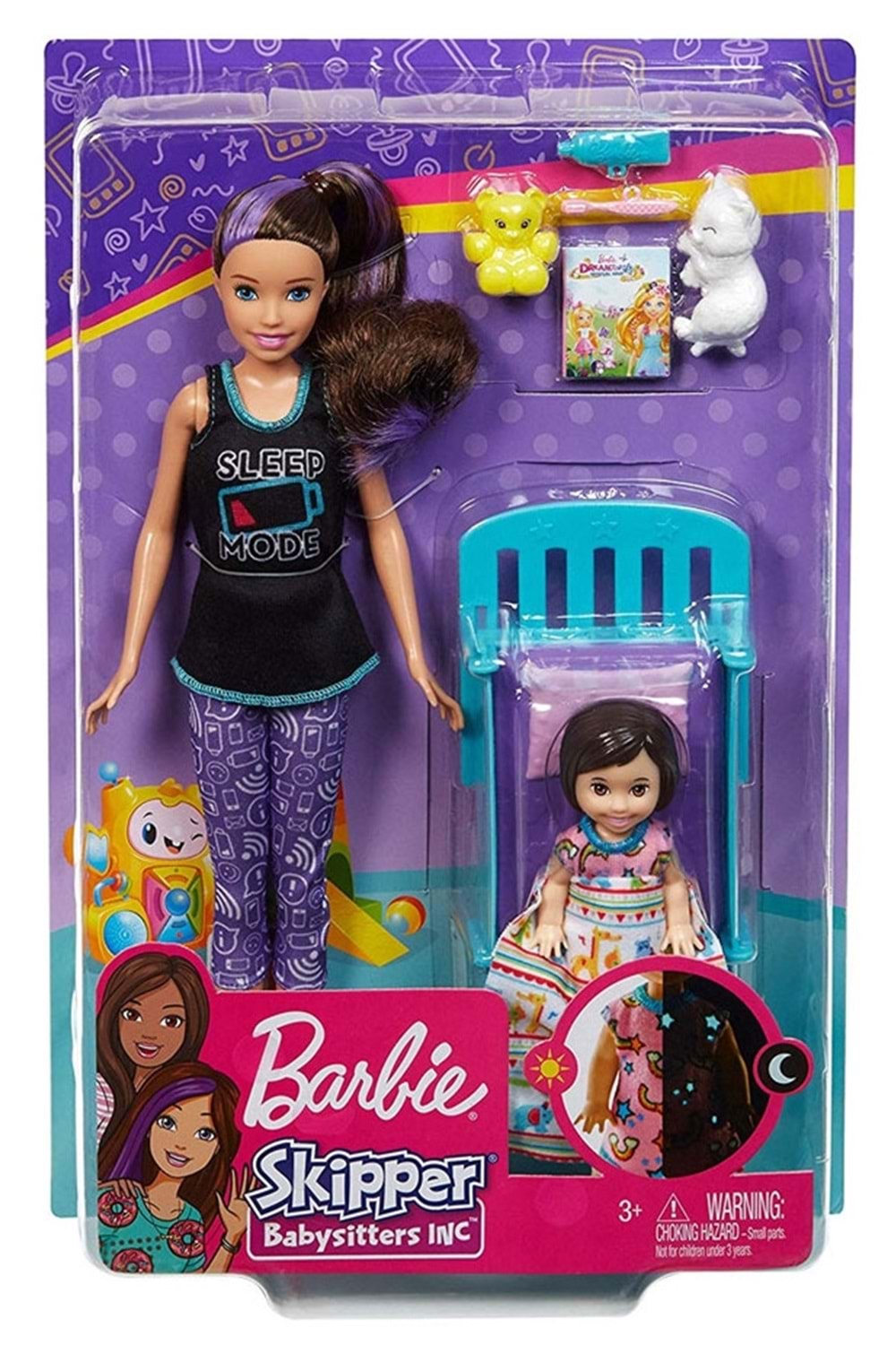 Barbie Bebek Bakıcılığı Oyun Seti GHV88