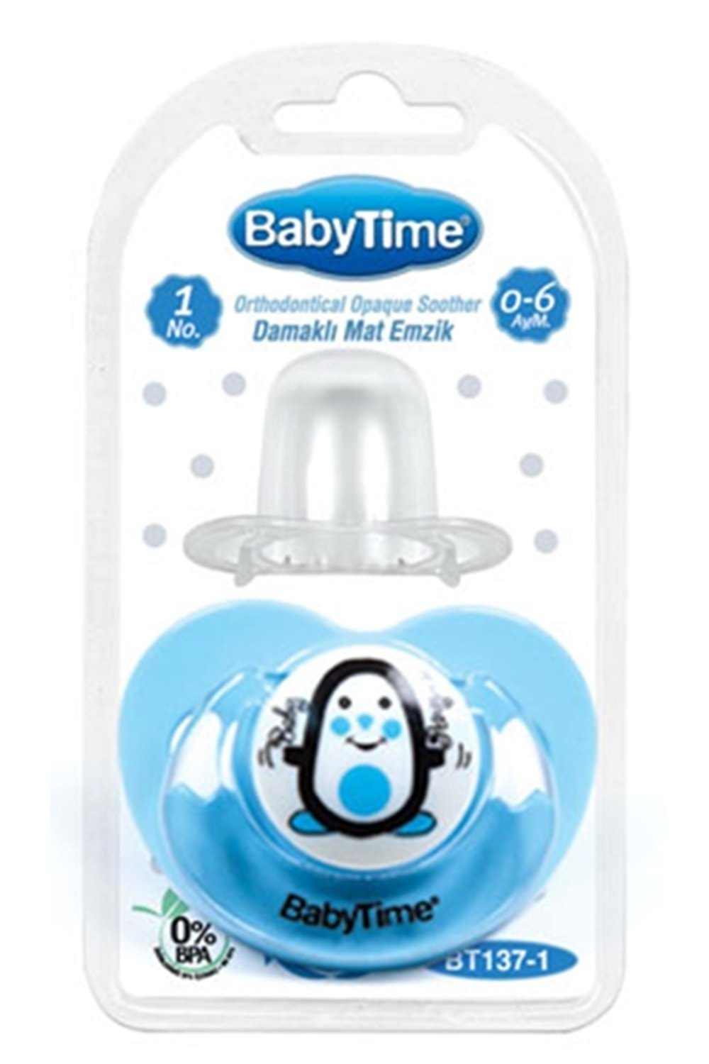 Baby Time Damaklı Mat Gövdeli Emzikler 6-18 ay BT138