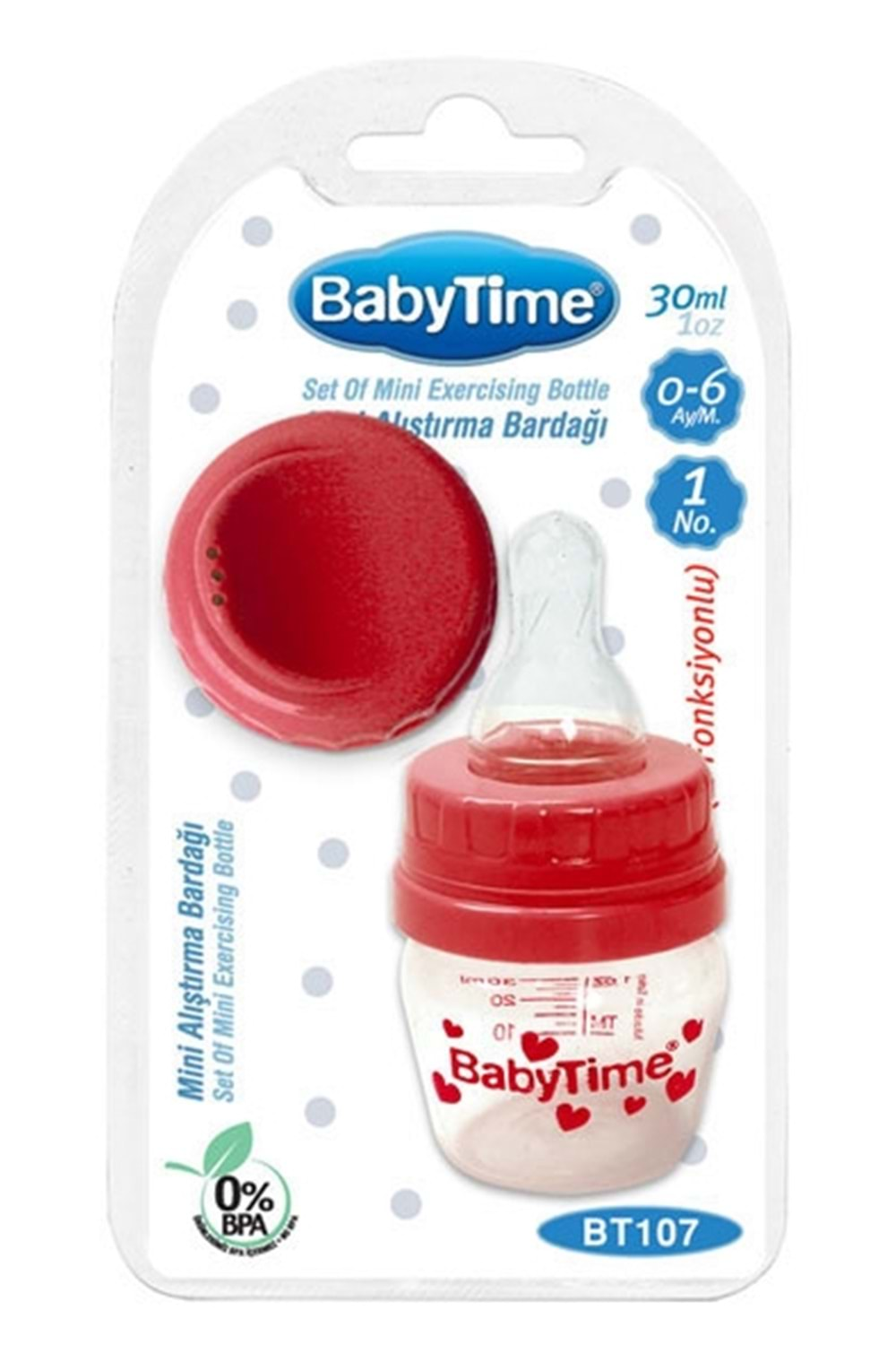 Baby Time Mini Alıştırma Bardağı BT107