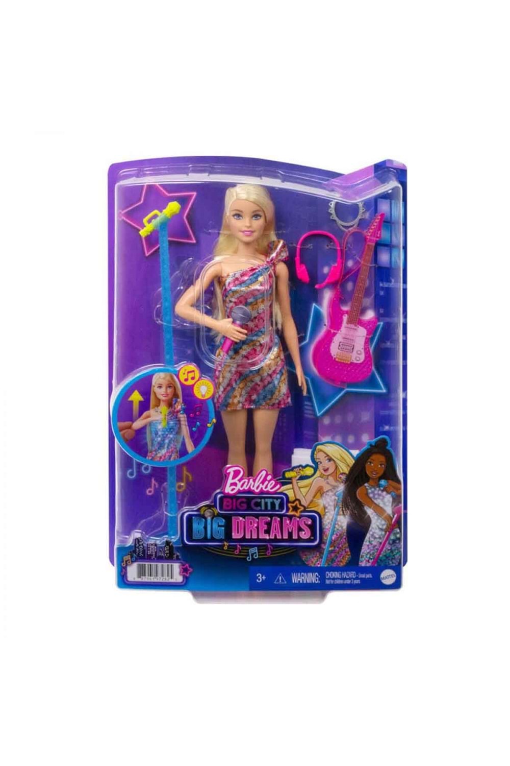 Barbie Malibu Şarkıcı Bebek GYJ23