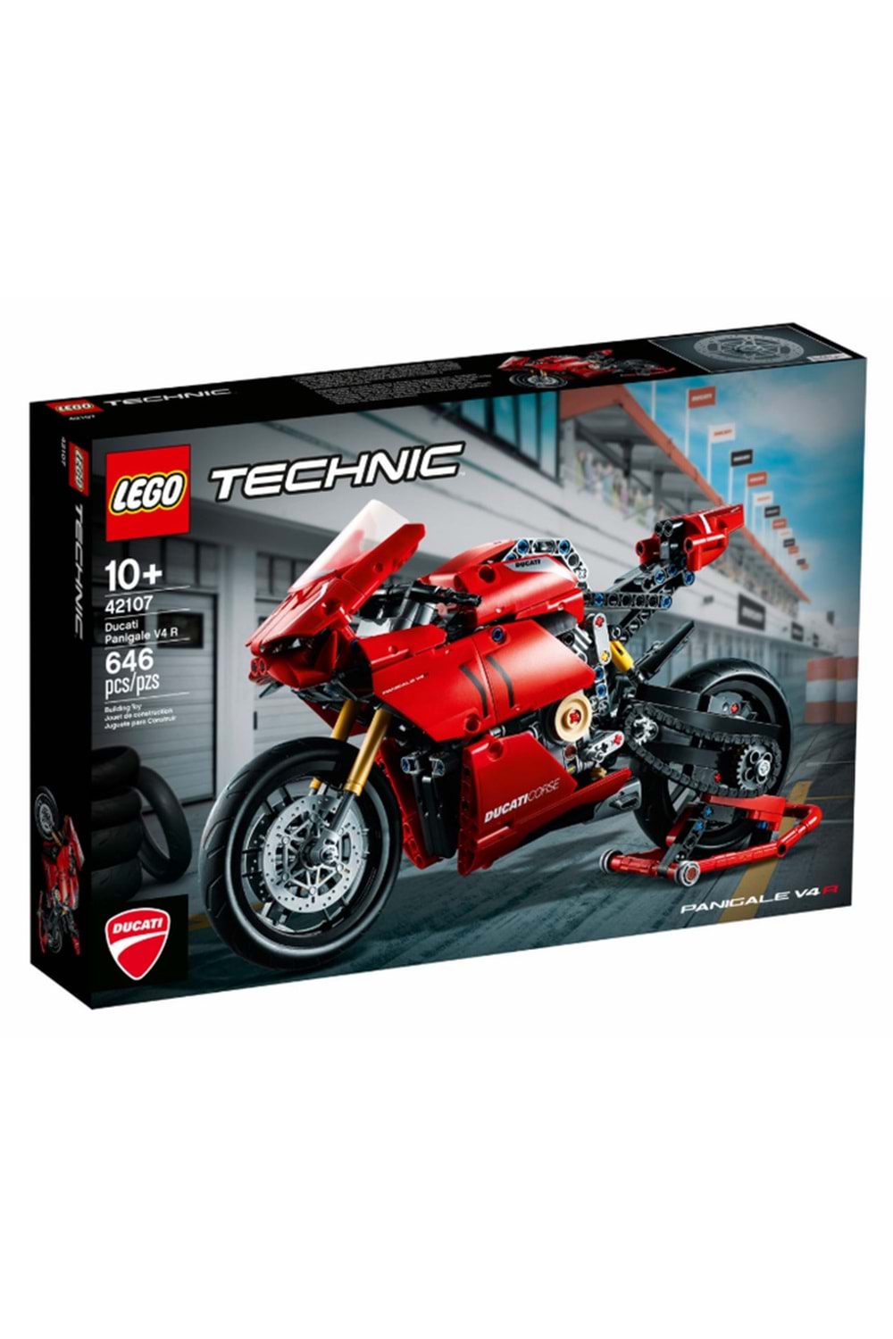 Lego Technic Ducati Panigale V4 R Motorsiklet * 42107