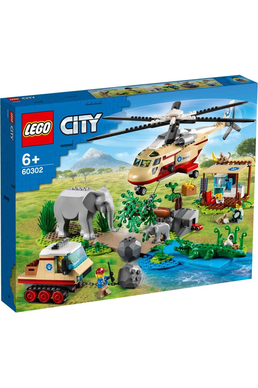 Lego City Vahşi Hayvan Kurtarma Operasyonu 60302