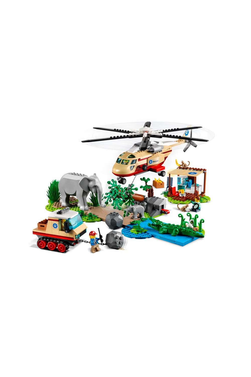 Lego City Vahşi Hayvan Kurtarma Operasyonu 60302