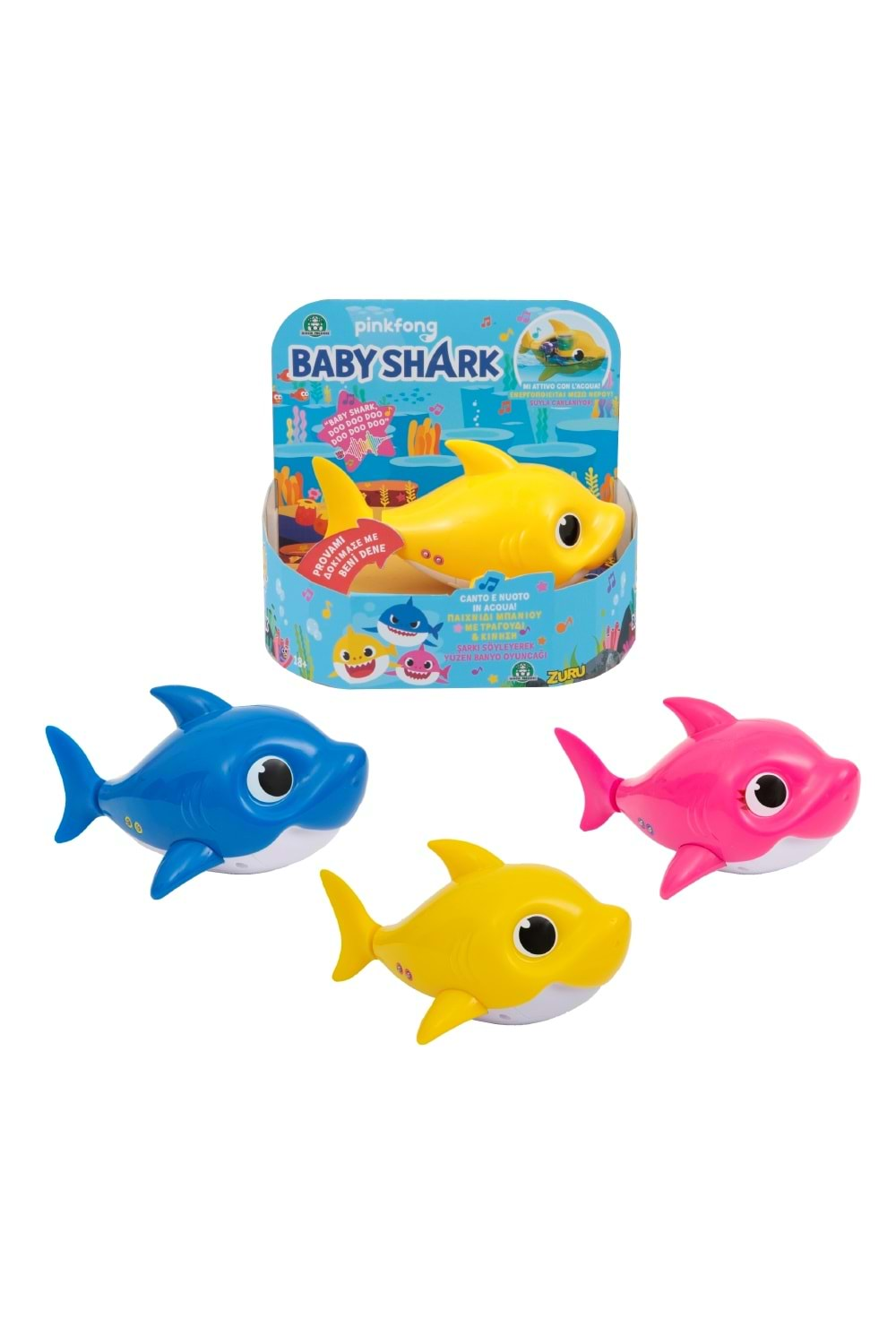 Baby Shark Sesli Ve Yüzen Balık BAH03000