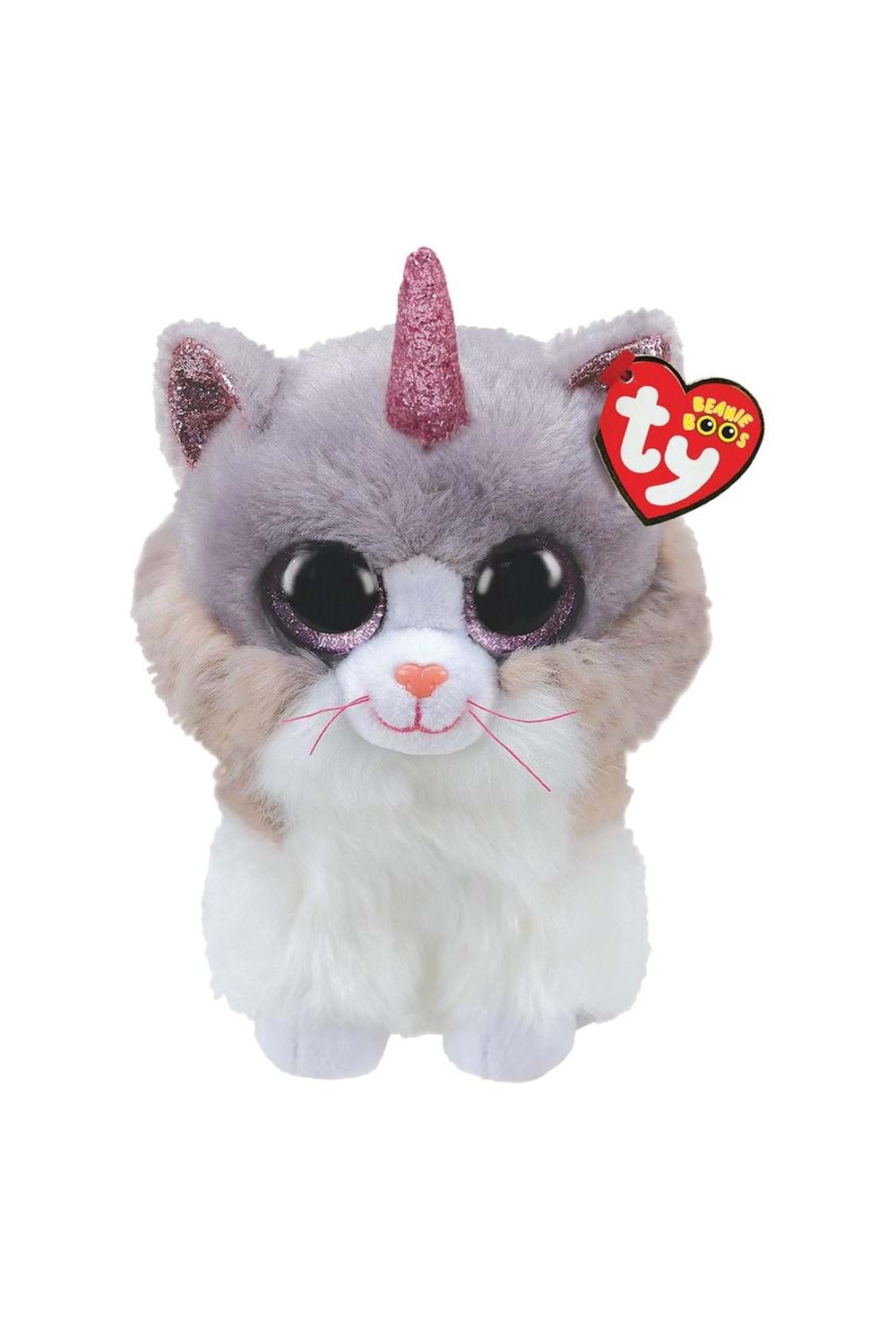 Ty Beanie Boos Asher Boynuzlu Kedi 24 cm