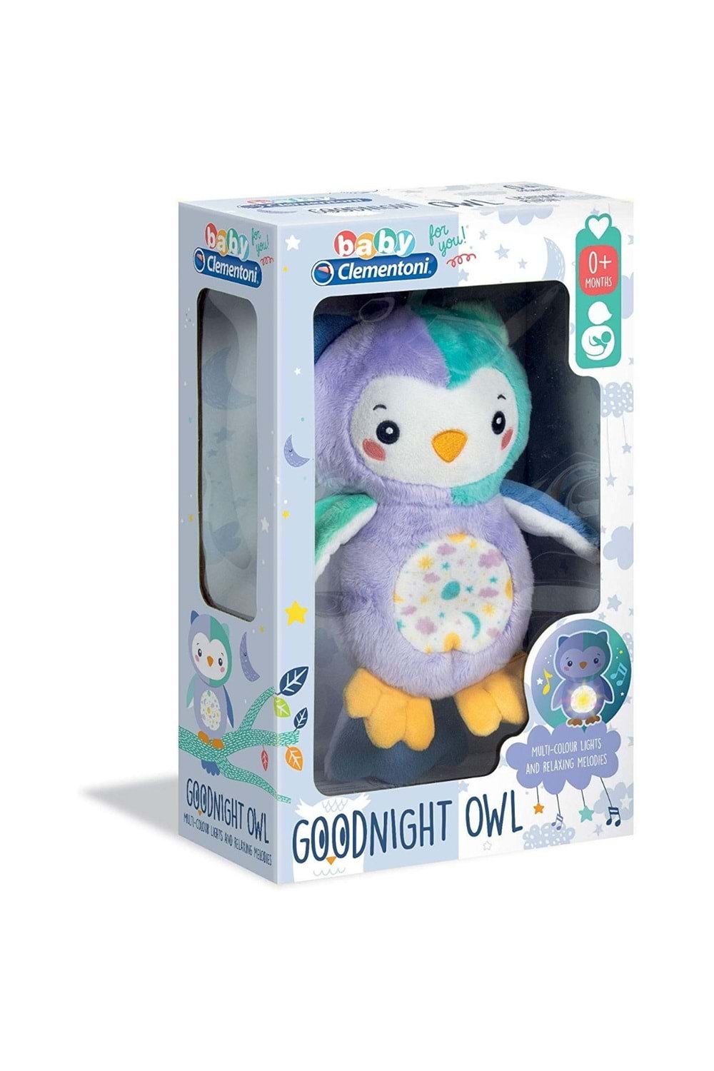Baby Clementoni Işıklı Peluş Baykuş 0 Ay+ 17268