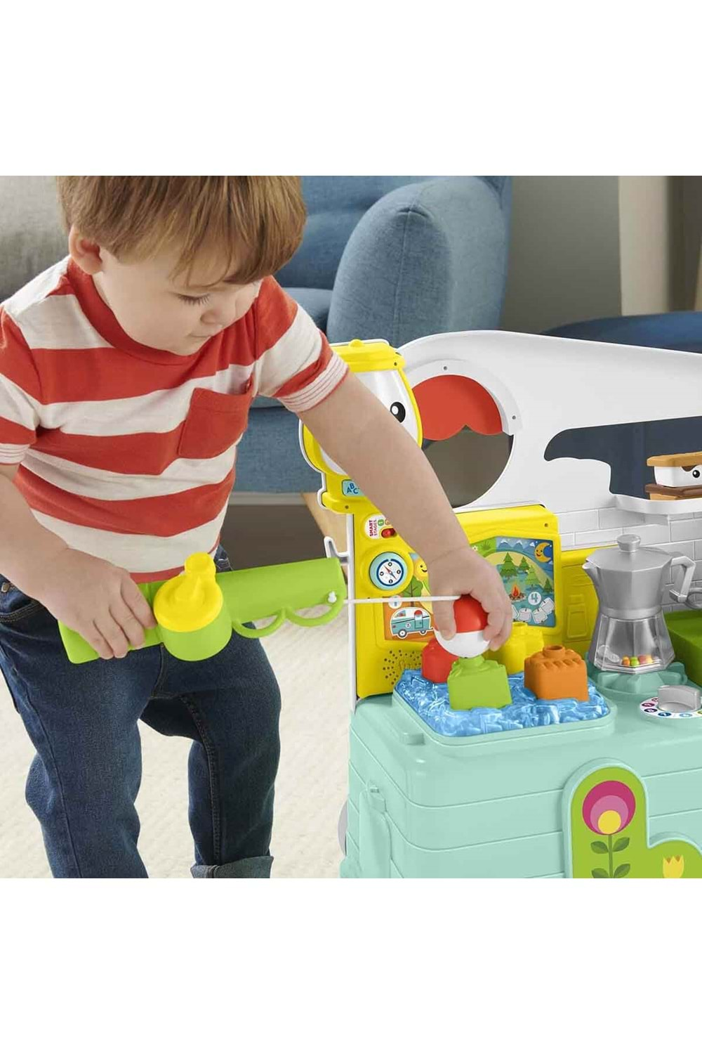 Fisher Price 3 ü 1 Arada Karavan Türkçe ve İngilizce HCK81