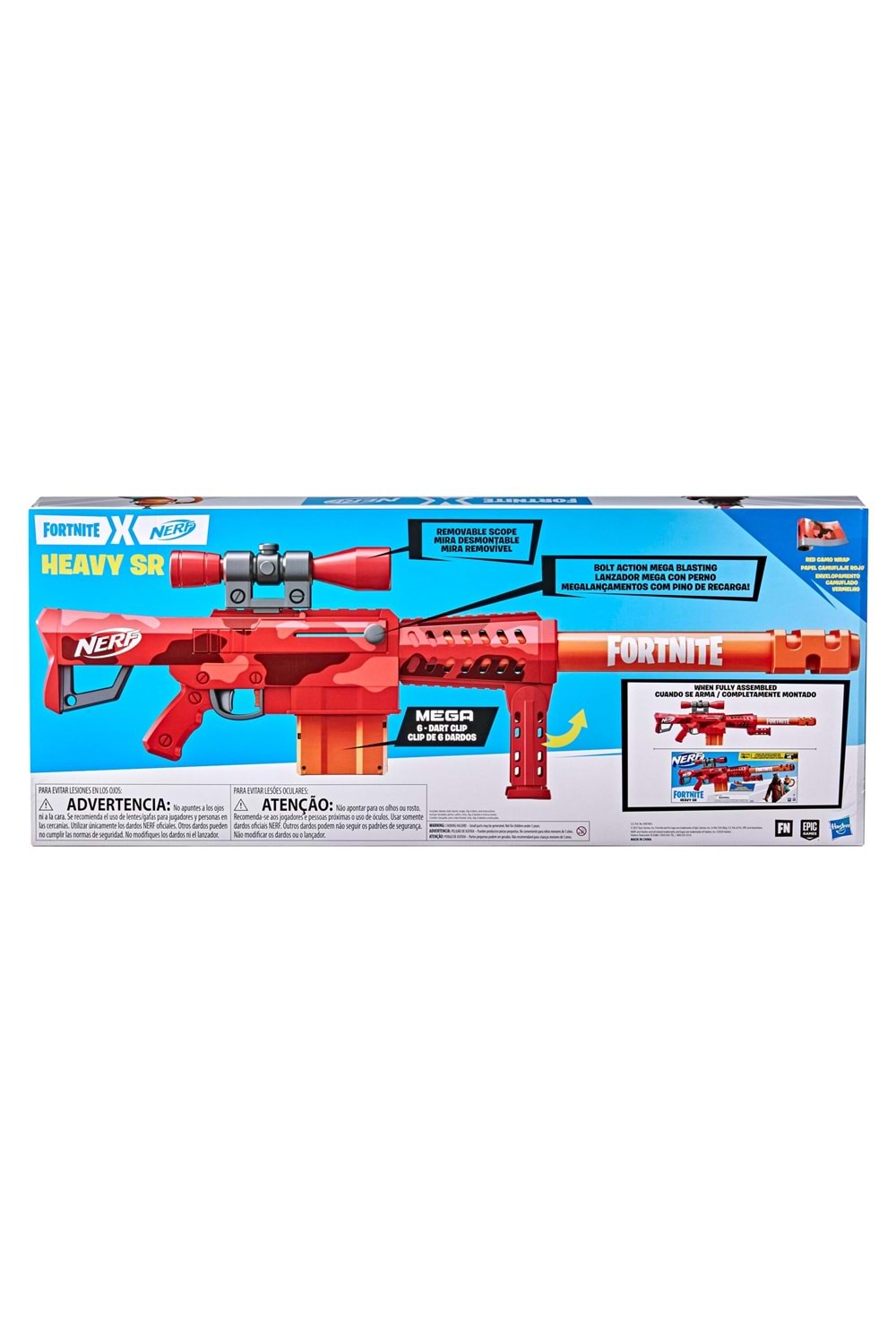 Nerf Fortnite Heavy SR Mega F0929