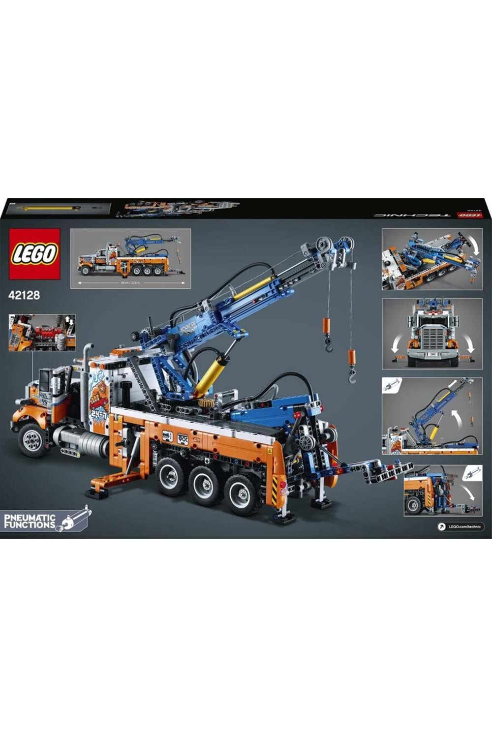 LEGO Technic Ağır Yük Çekici Kamyonu 42128