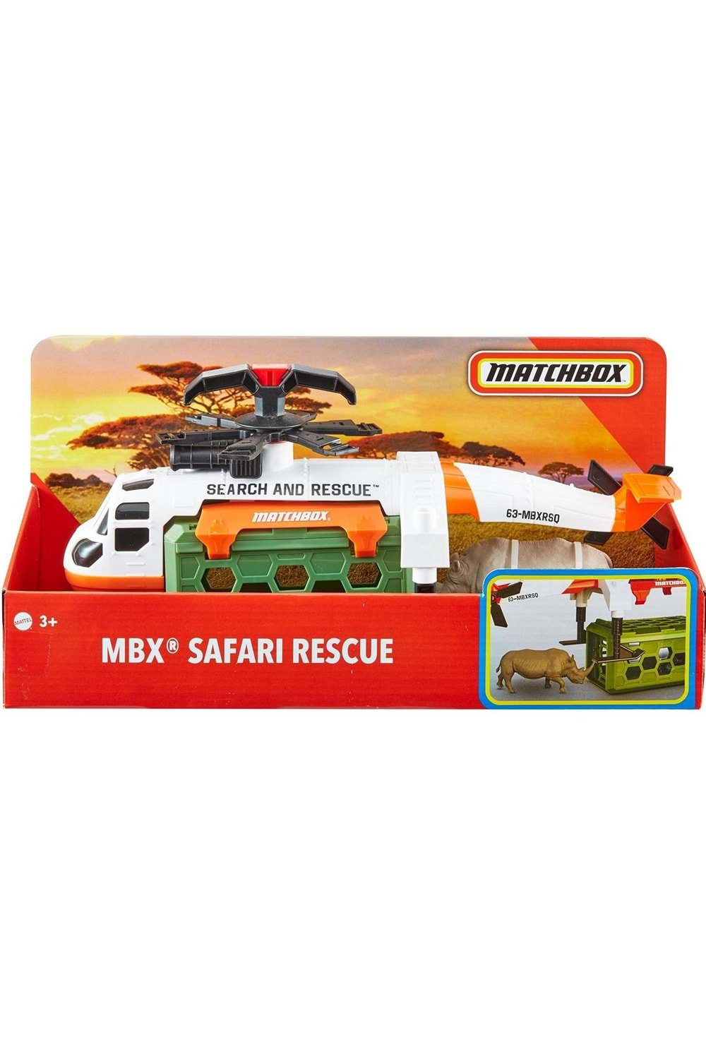 Matchbox Gergedan Kurtarma Helikopteri GMH70