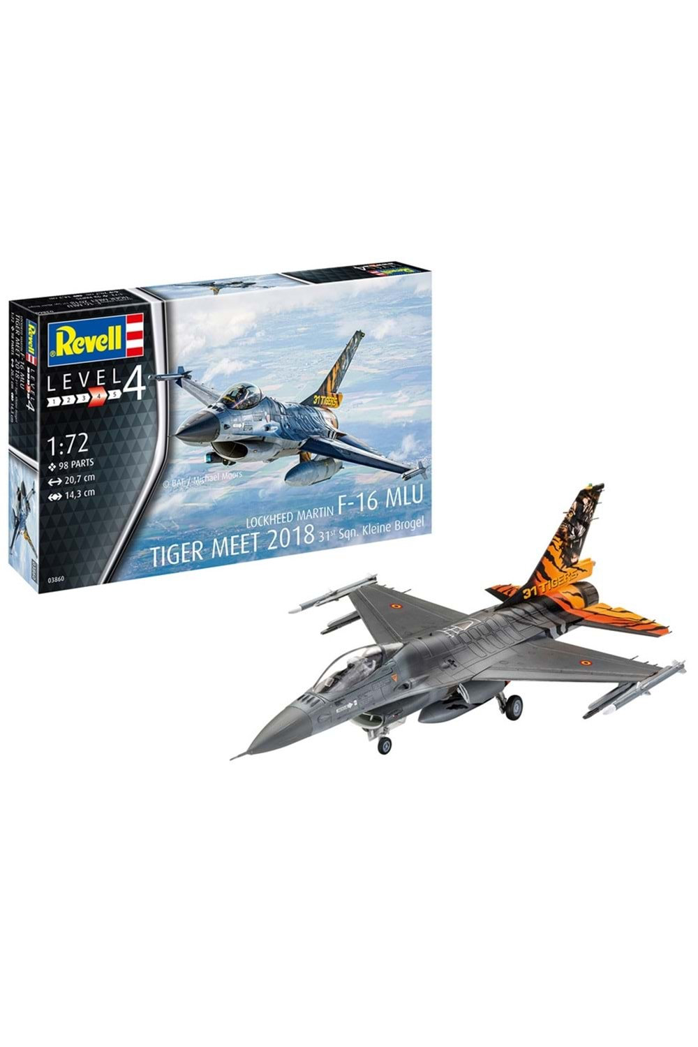 Revell F-16 Mlu 31 Sqn Kleine Brogel 63860