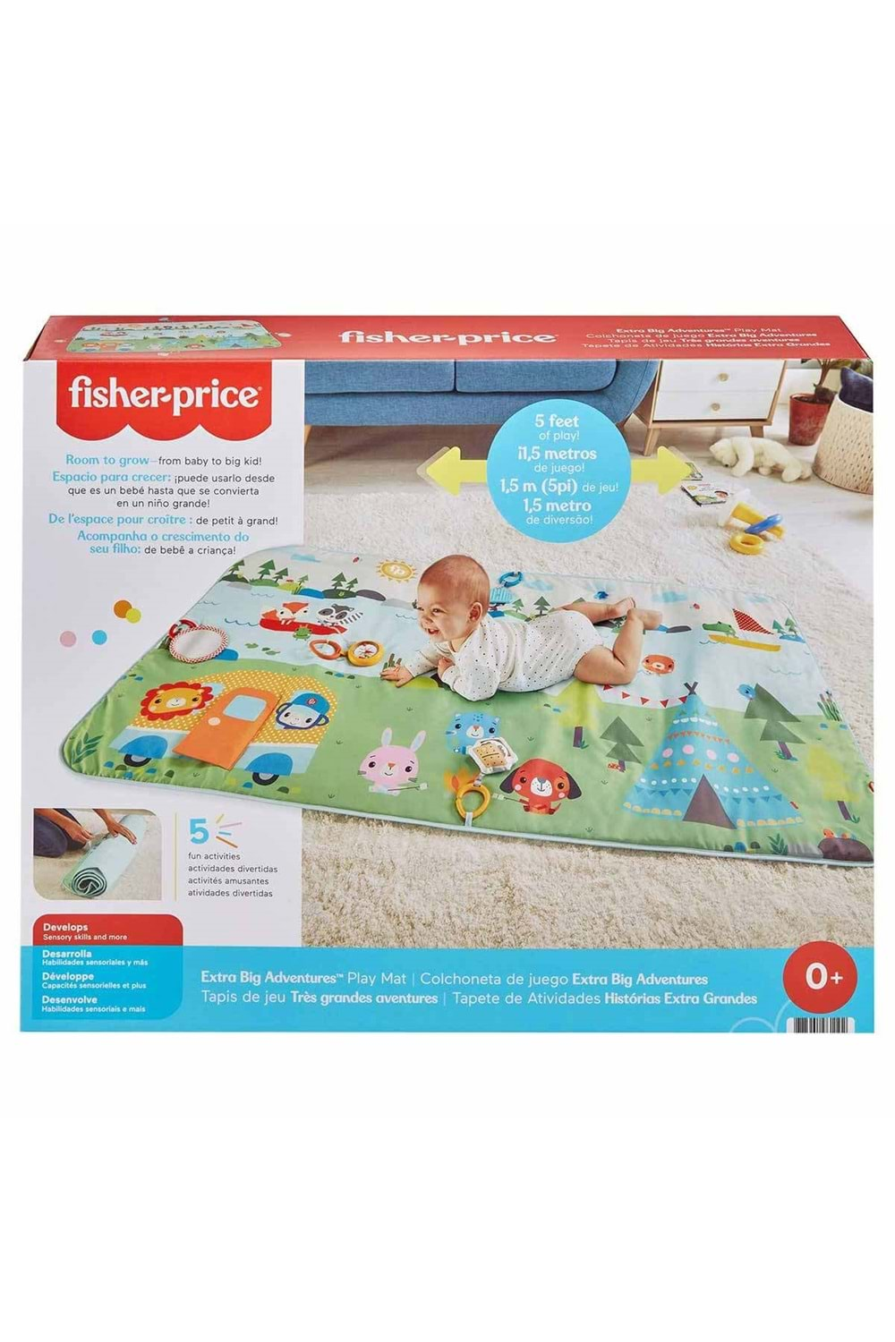 Fisher Price Büyük Maceralar Dev Oyun Halısı GXR53