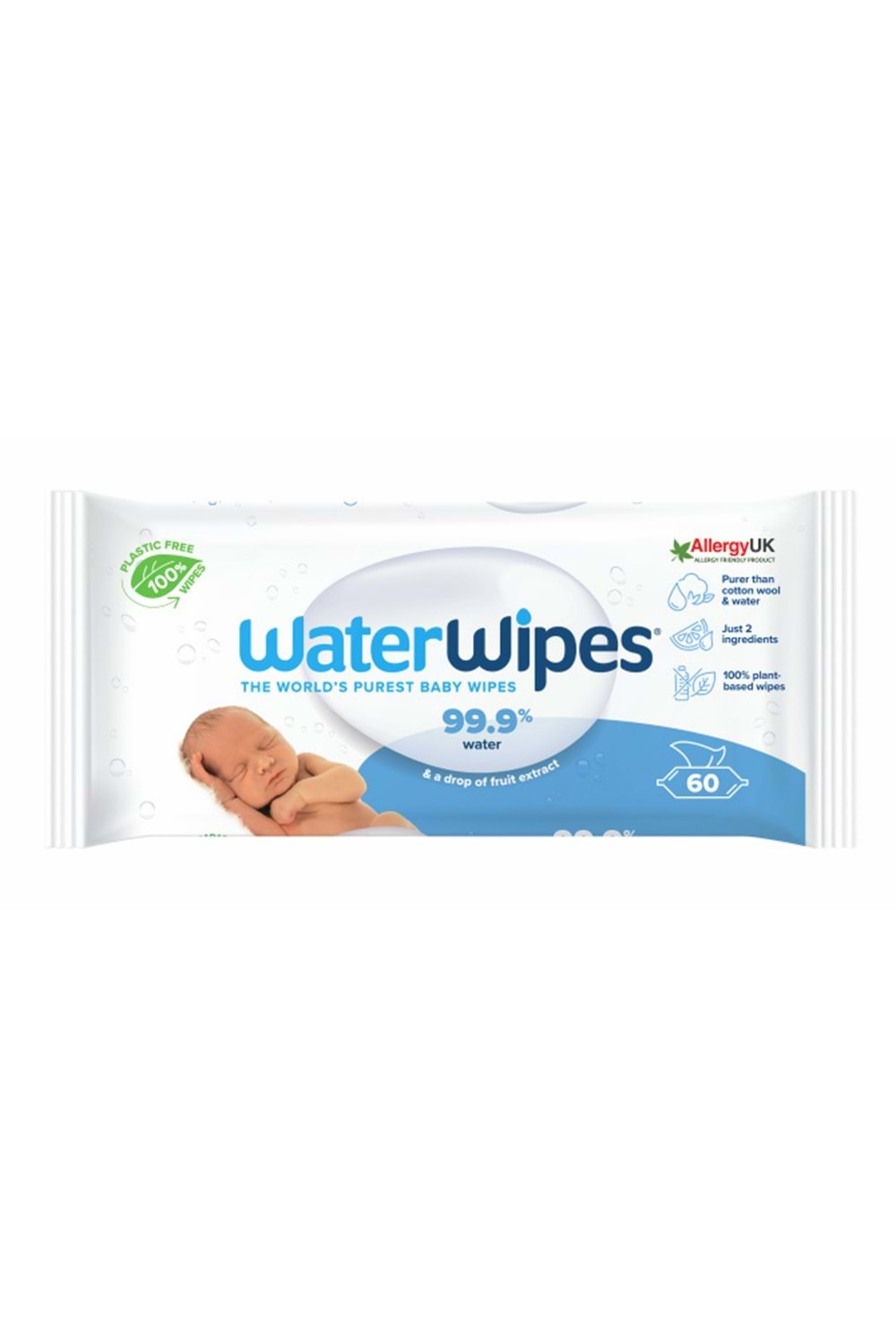 Water Wipes BIO Tekli Islak Mendil 60 Yaprak