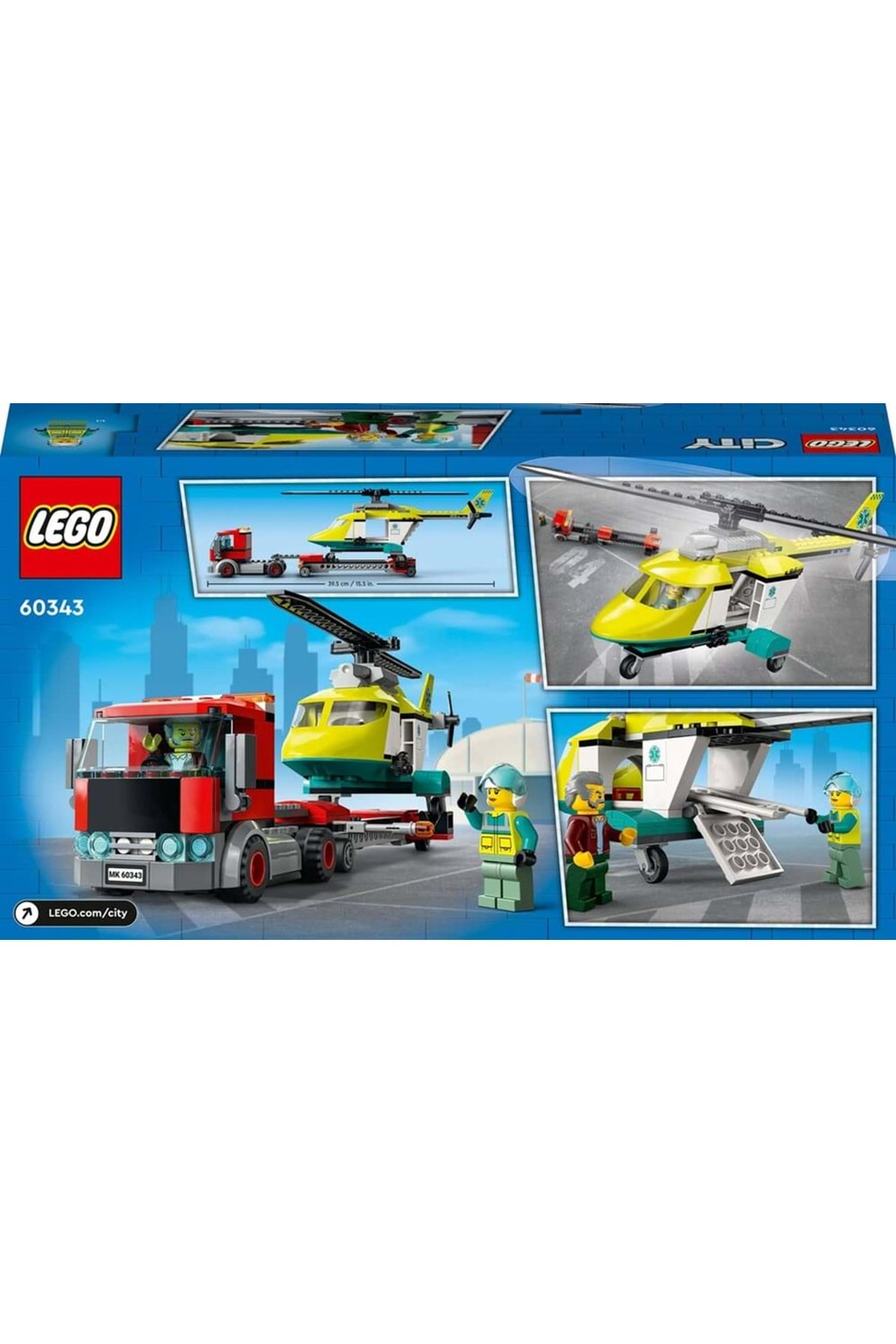 Lego City Kurtarma Helikopteri Nakliyesi * 60343