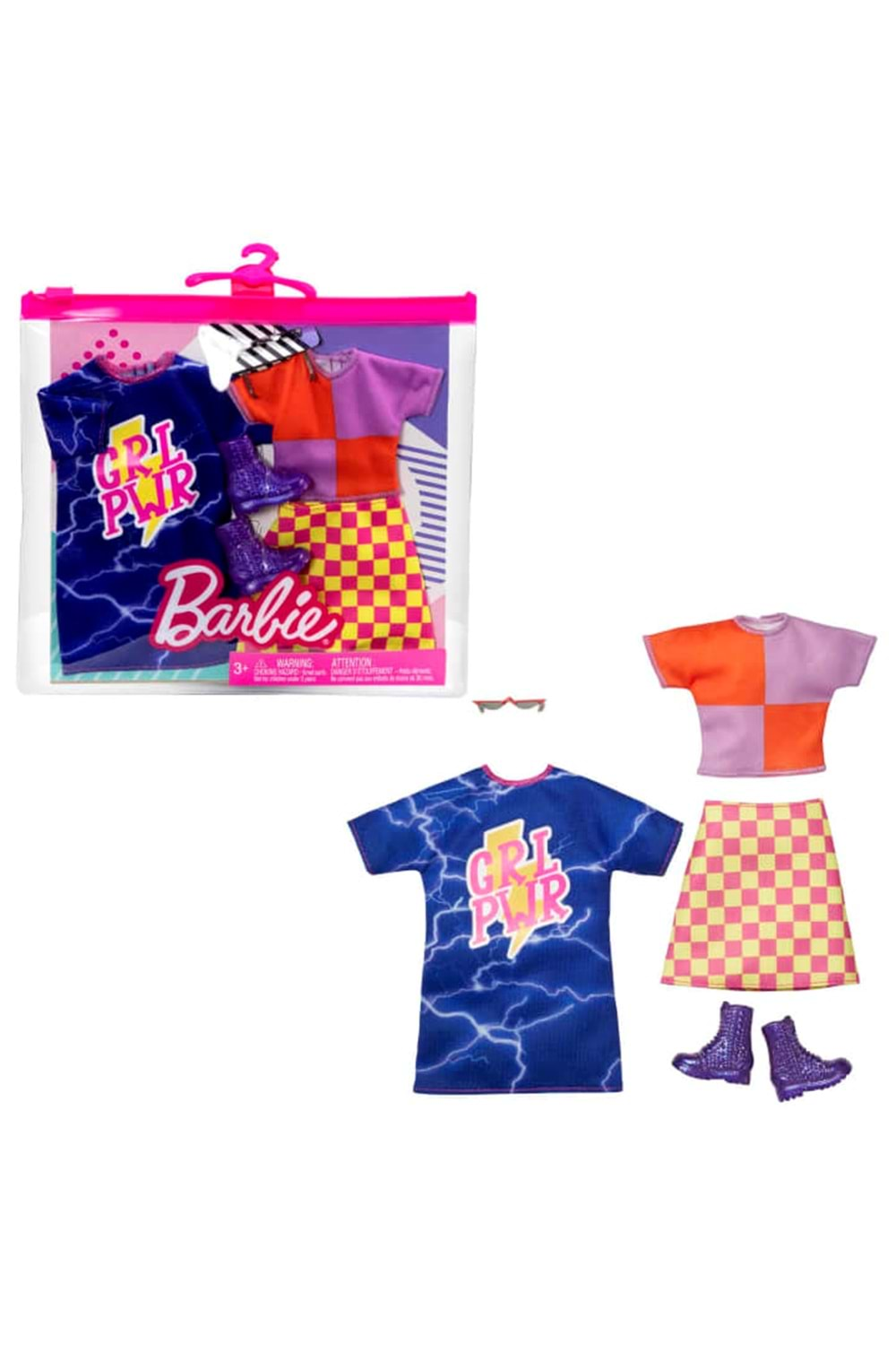 Barbie Kıyafet Koleksiyonu 2 li Paket HBV69