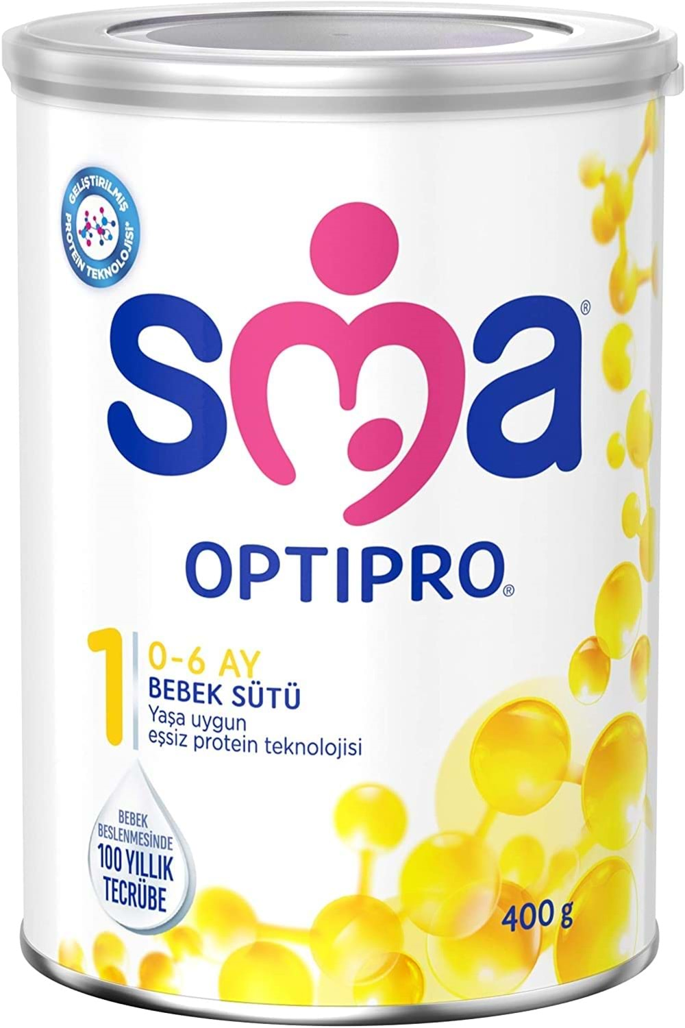 SMA Optipro Probiyotik 1 400g 0-6 Ay Bebek Sütü