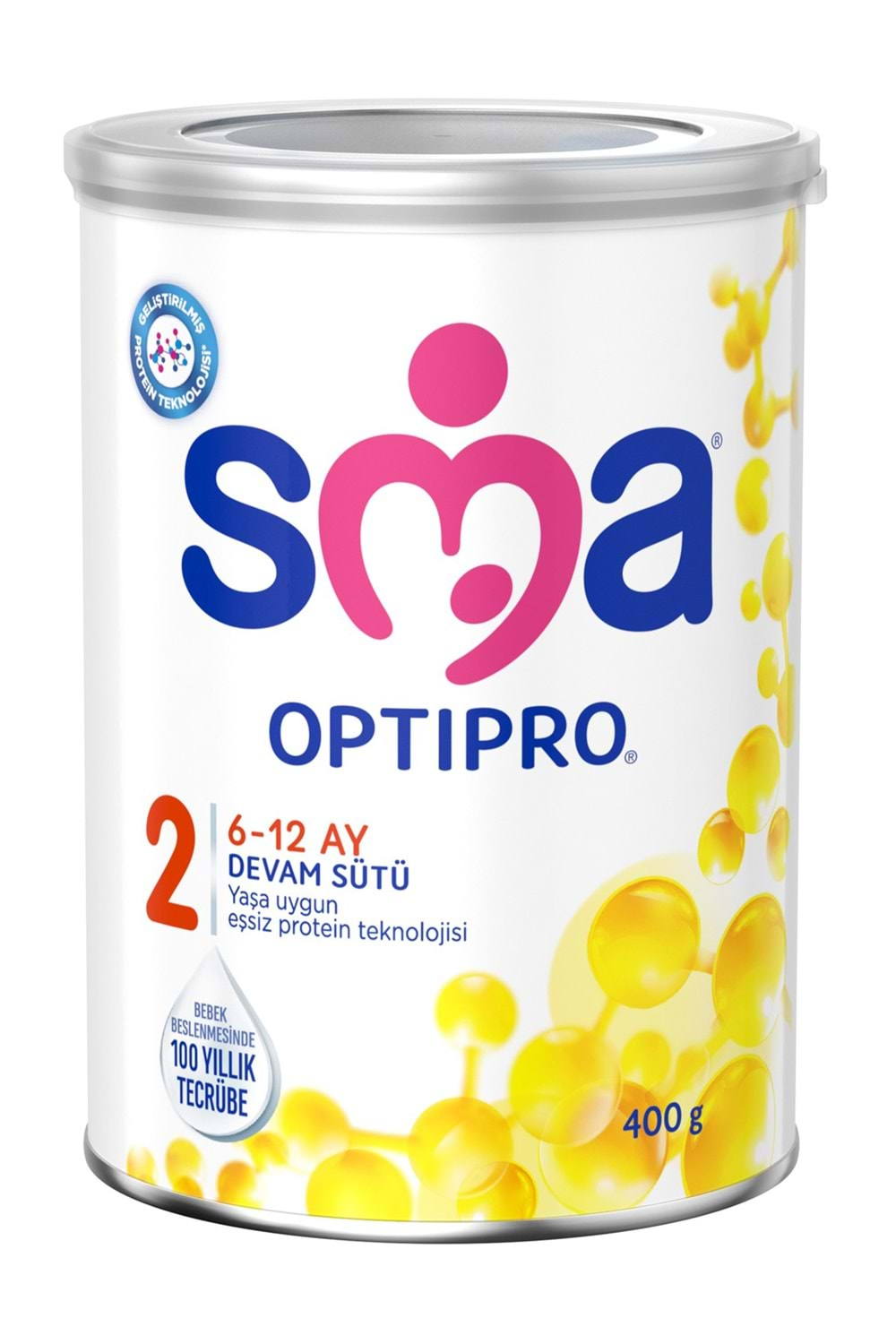 SMA Optipro Probiyotik 2 400g 6-12 Ay Bebek Sütü