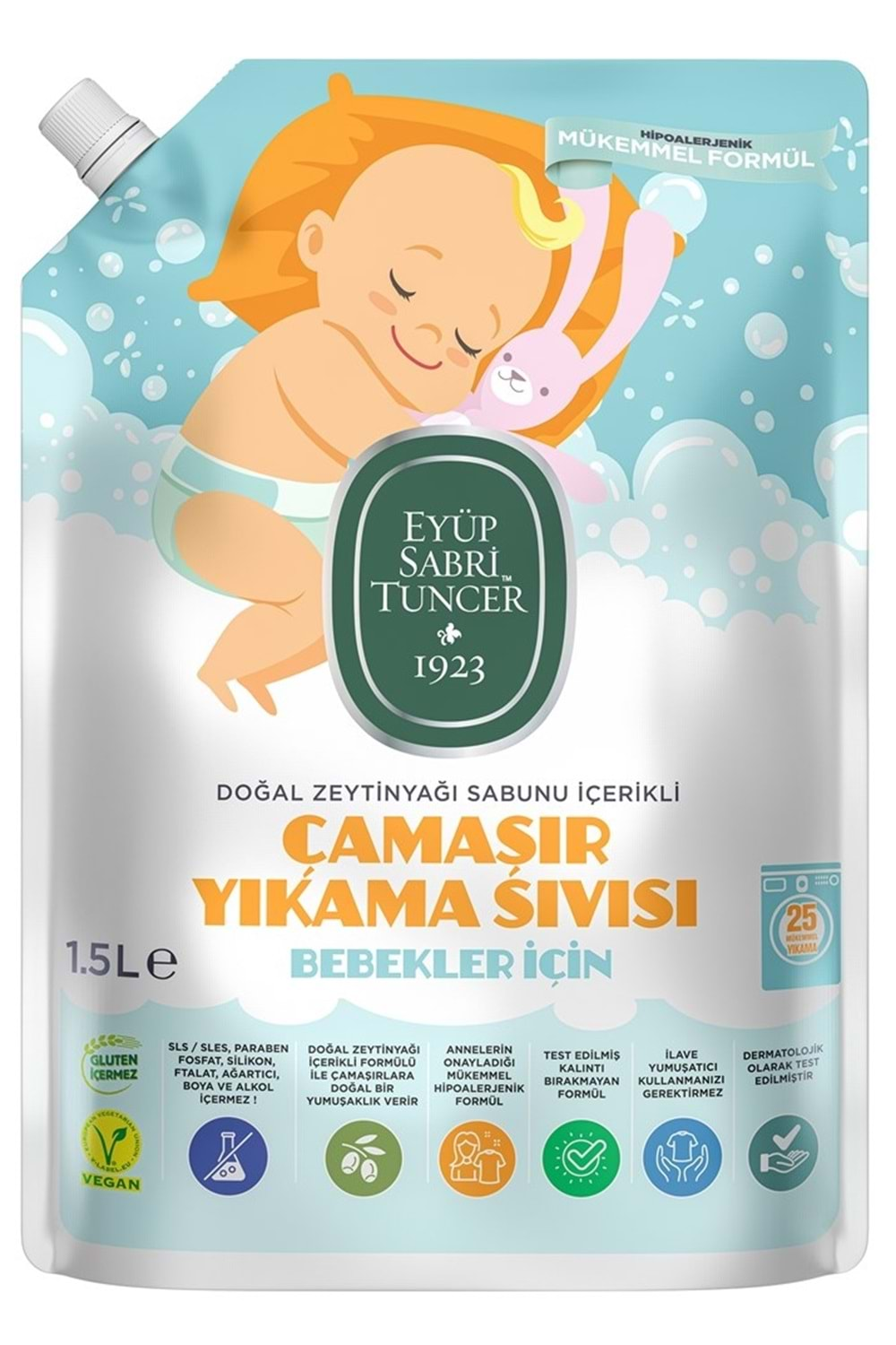 Eyüp Sabri Tuncer Bebek Çamaşır Yıkama Sıvısı 1500 ml