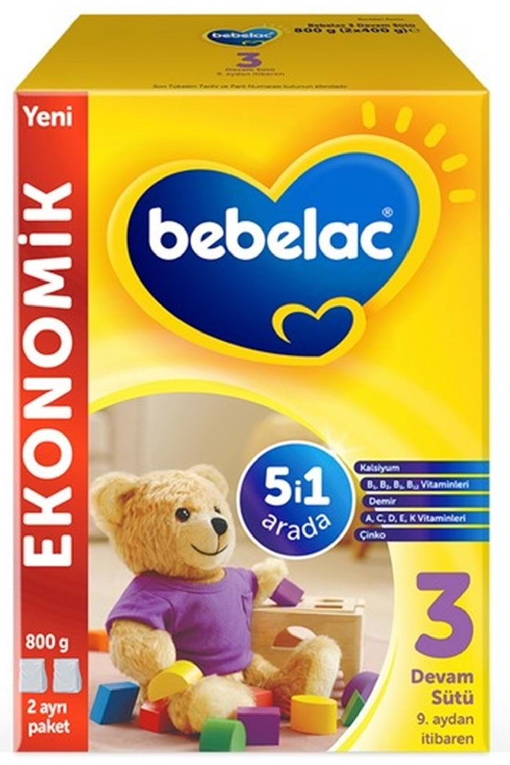 Bebelac Bebek Sütü 3 800 gr