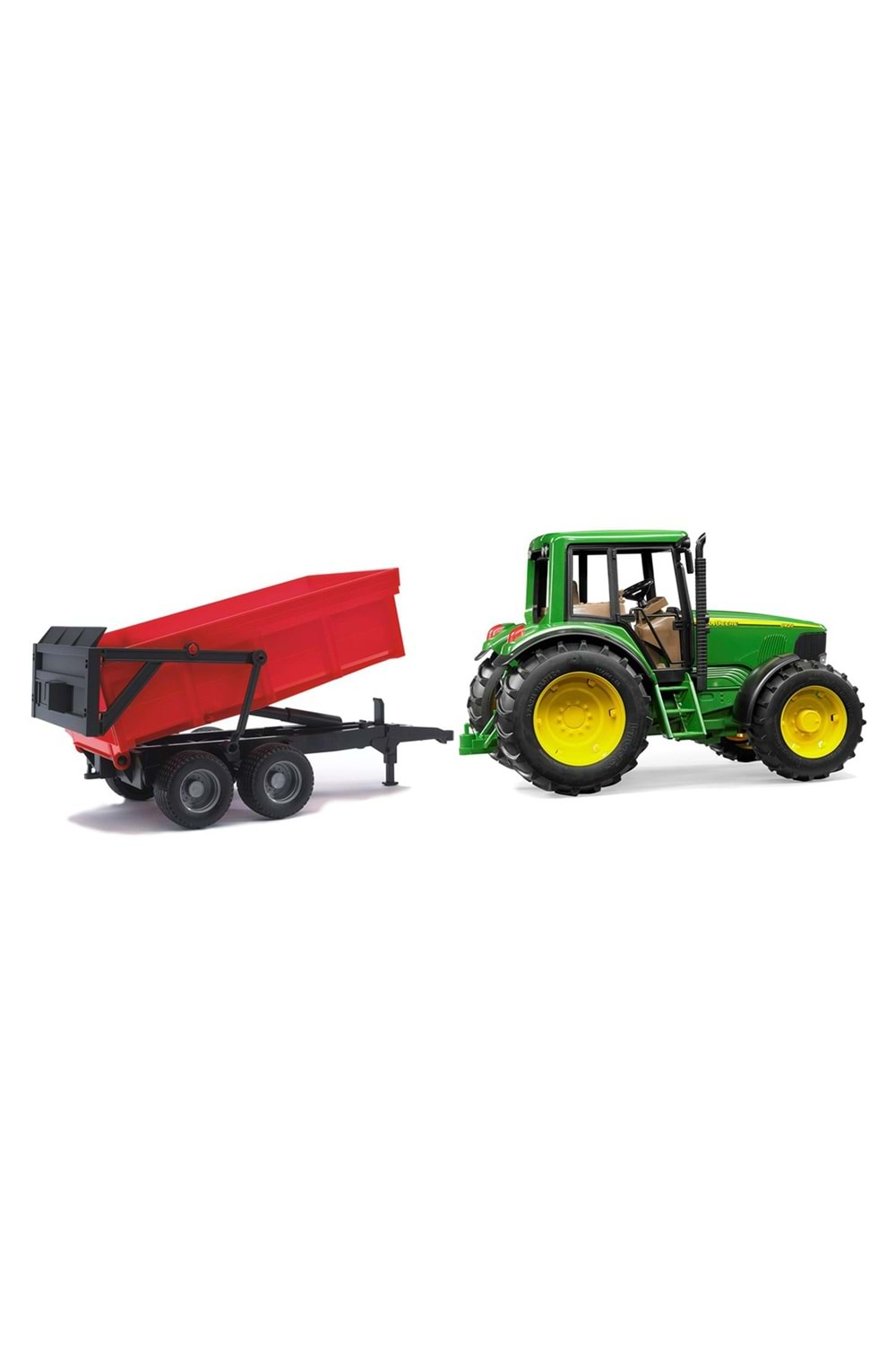 Bruder John Deere 6920 Traktör Ve Kırmızı Römorku 02057