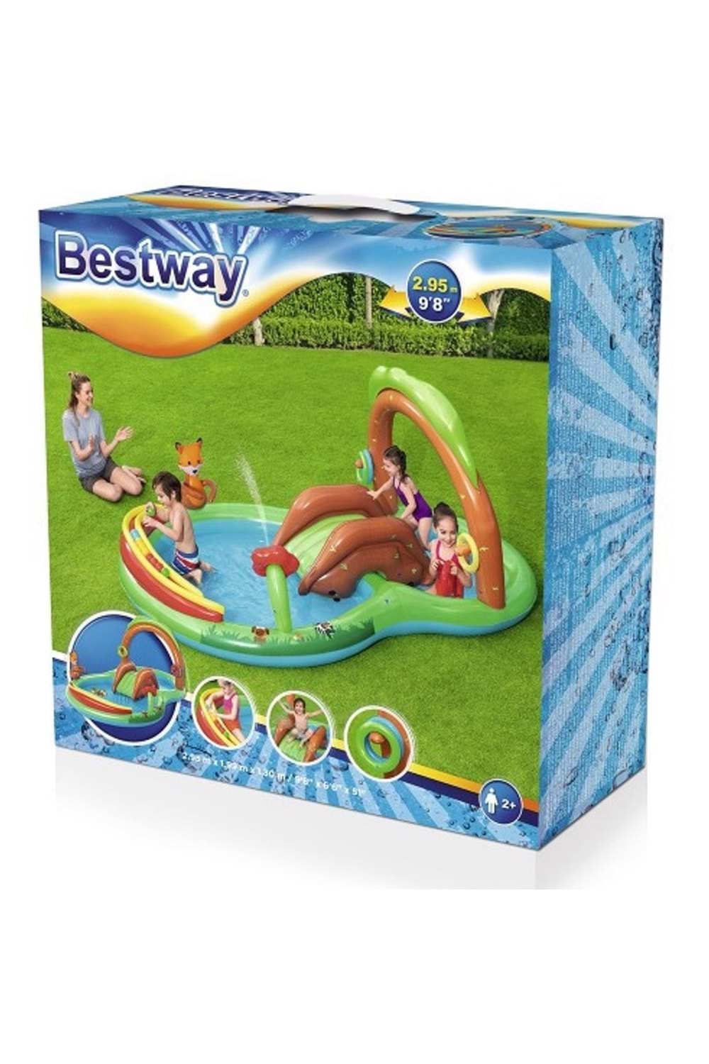 Bestway Kaydıraklı Oyun Havuzu 53093